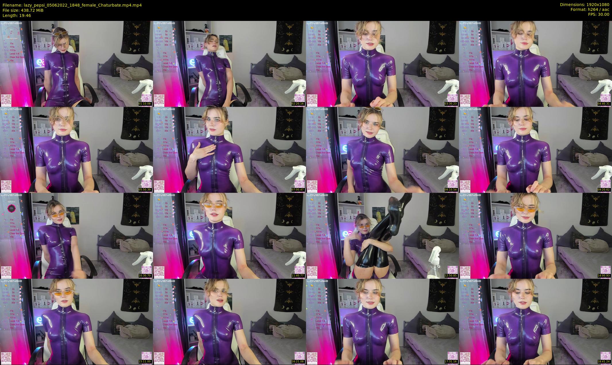 lazy_pepsi — 20 minute Chaturbate female cam show recording, 1080p, Jun 5, 2022