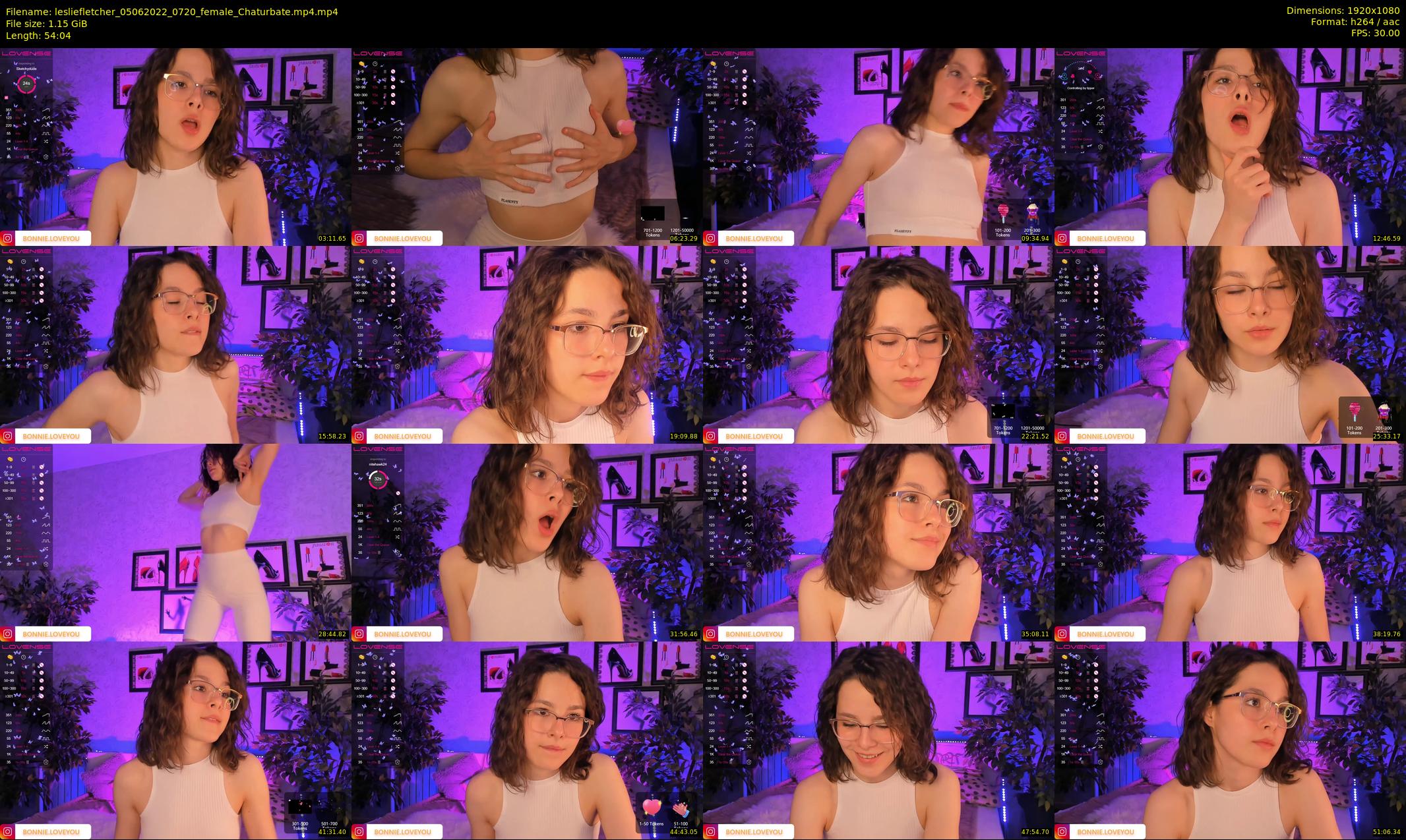 lesliefletcher — 55 minute Chaturbate couple cam show recording, 1080p, Jun 5, 2022