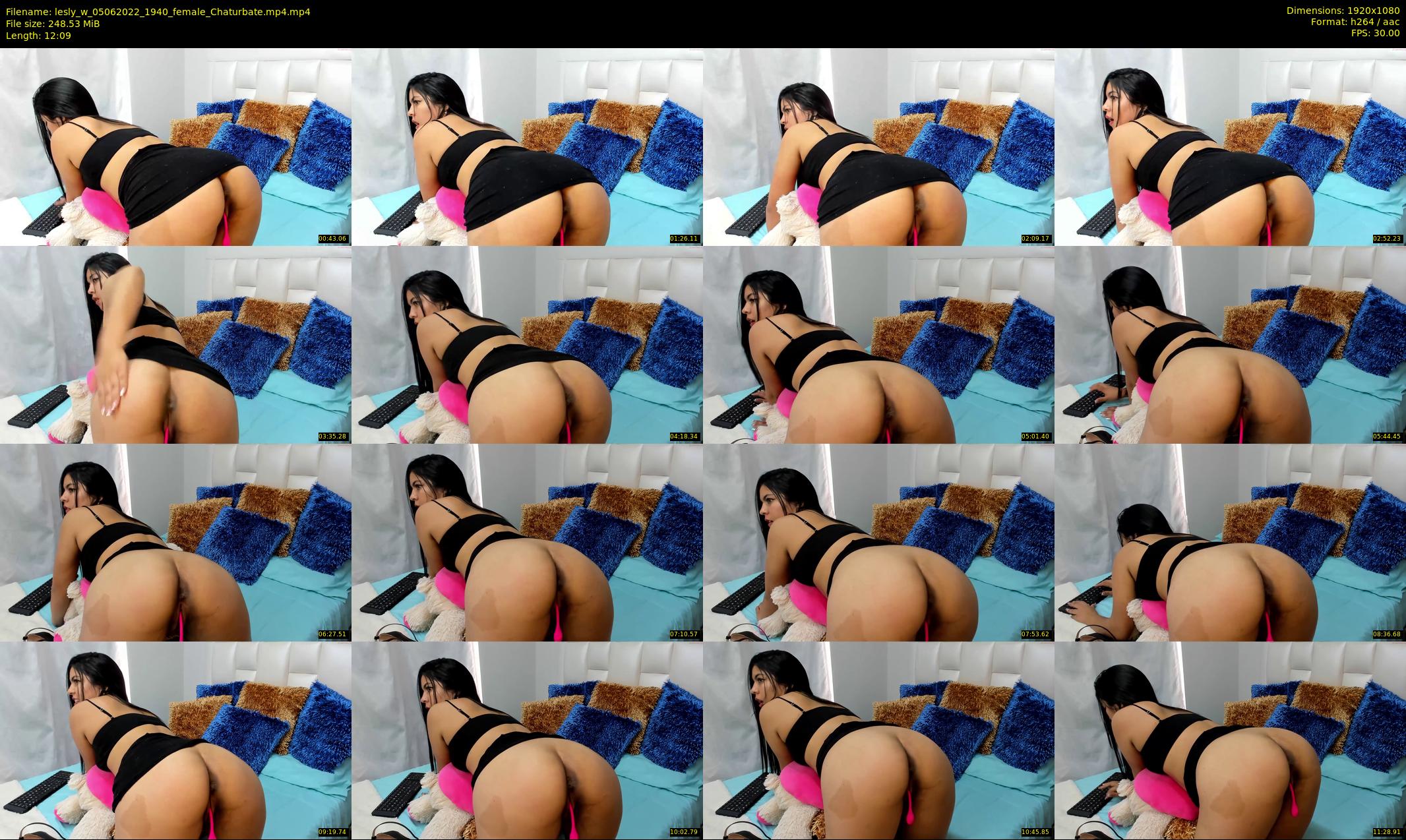 lesly_w — 13 minute Chaturbate female cam show recording, 1080p, Jun 5, 2022