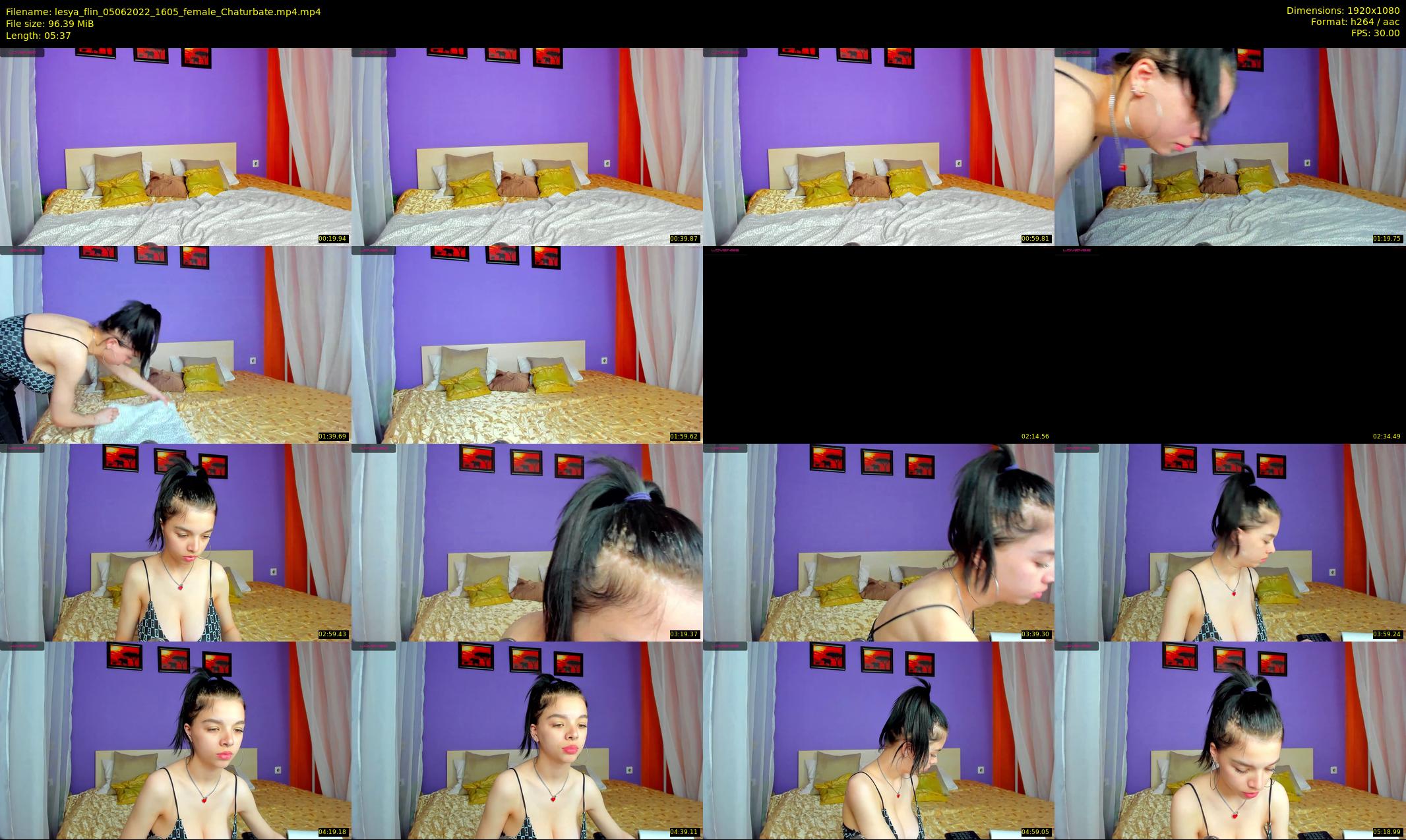 lesya_flin — 6 minute Chaturbate female cam show recording, 1080p, Jun 5, 2022