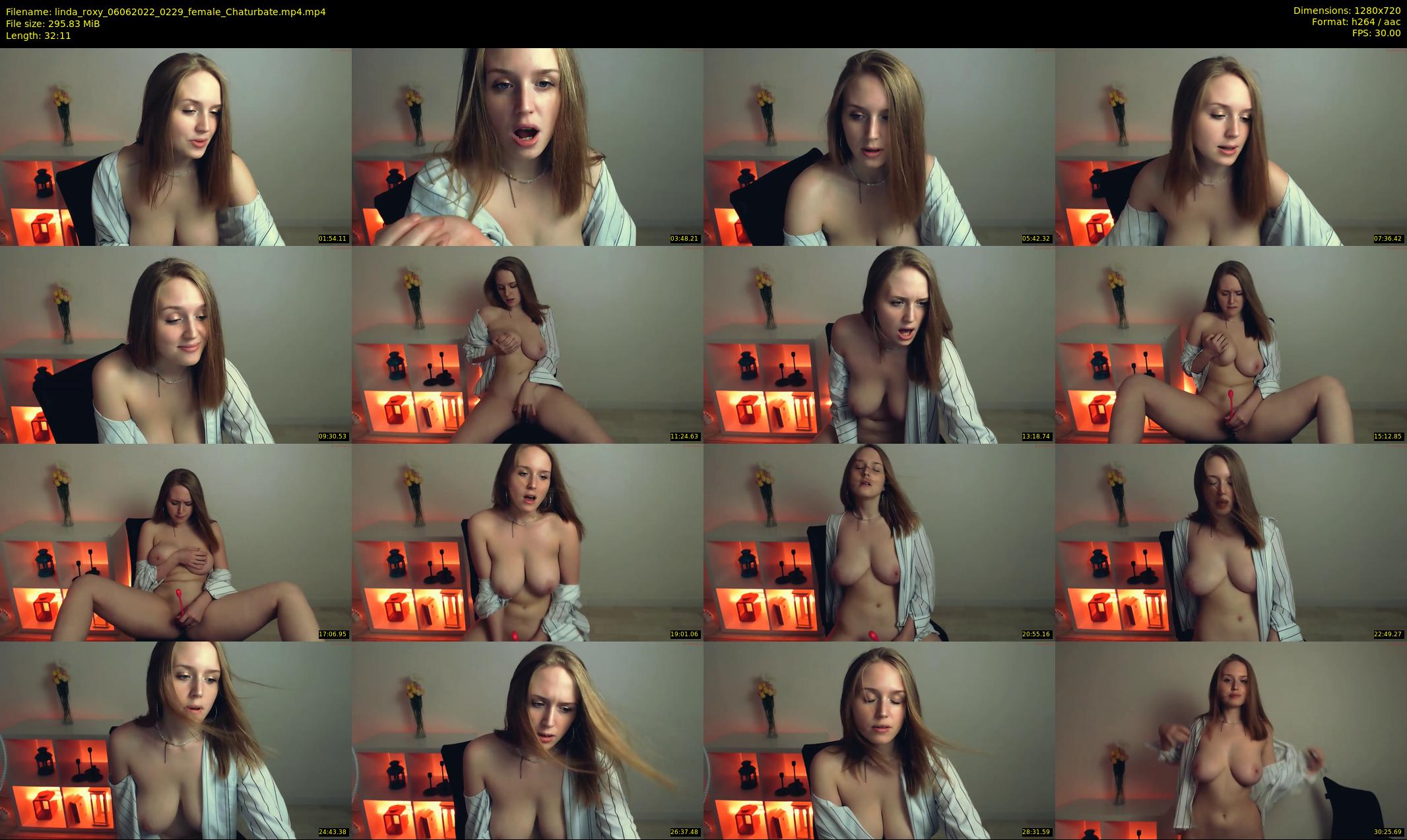 linda_roxy — 33 minute Chaturbate female cam show recording, 720p, Jun 6, 2022
