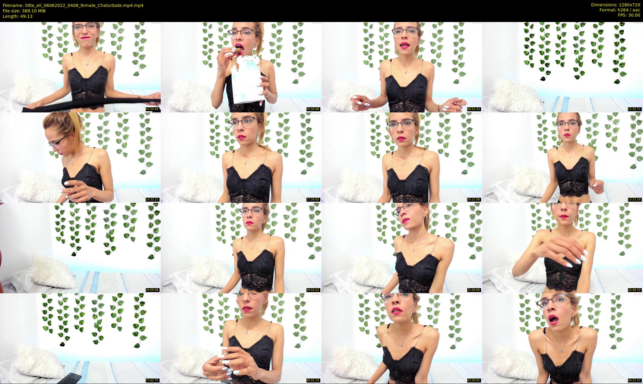 little_eli — 50 minute Chaturbate female cam show recording, 720p, Jun 6, 2022