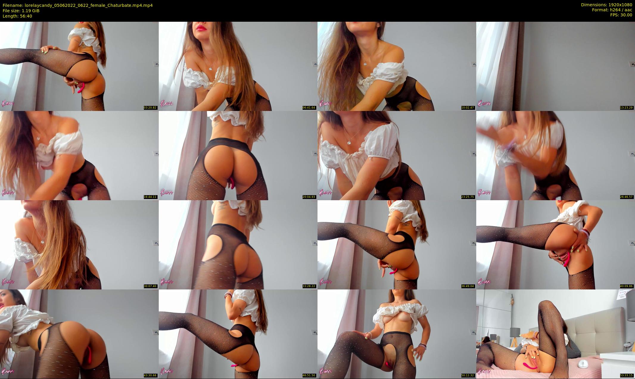 lorelaycandy — 57 minute Chaturbate female cam show recording, 1080p, Jun 5, 2022