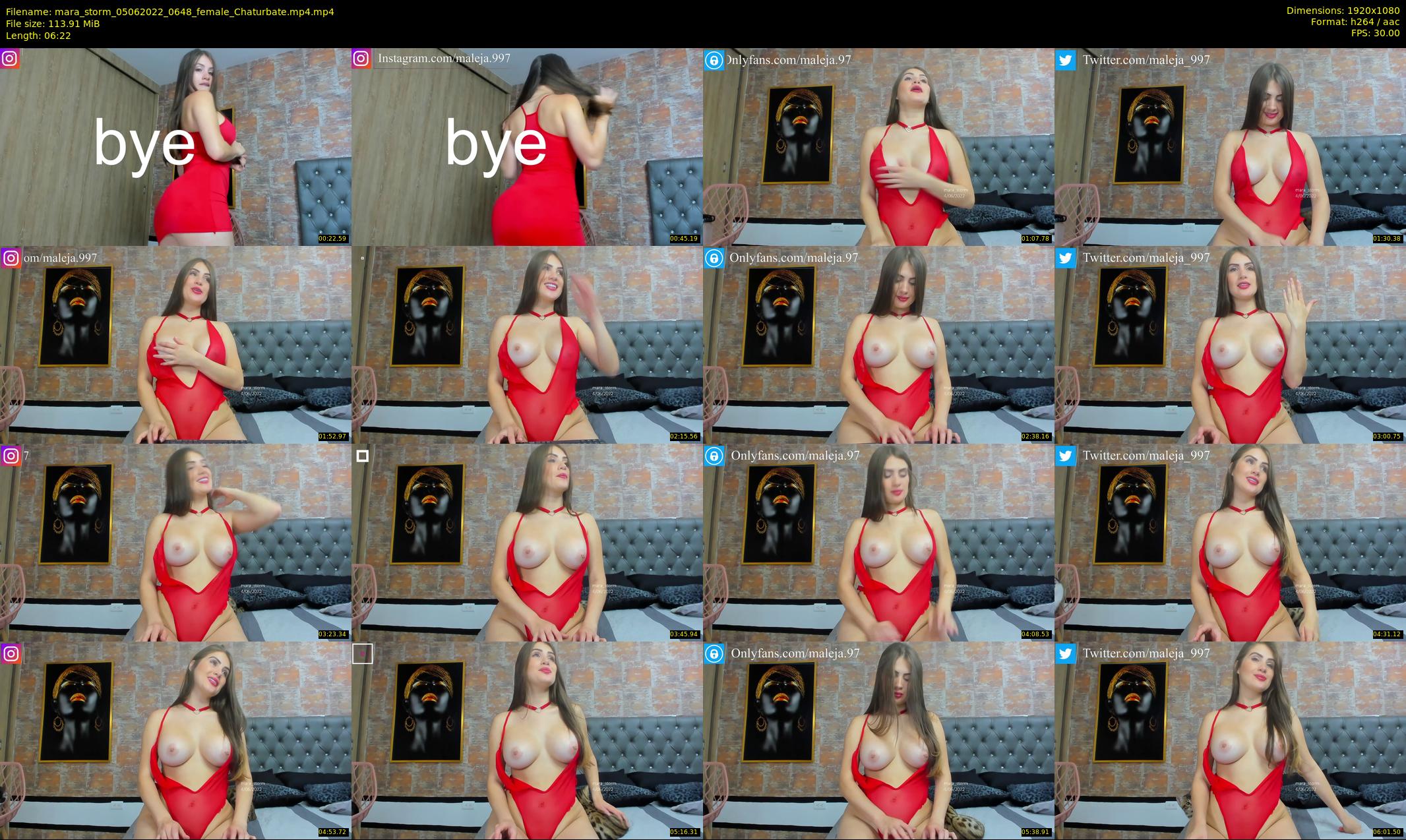 mara_storm — 7 minute Chaturbate female cam show recording, 1080p, Jun 5, 2022