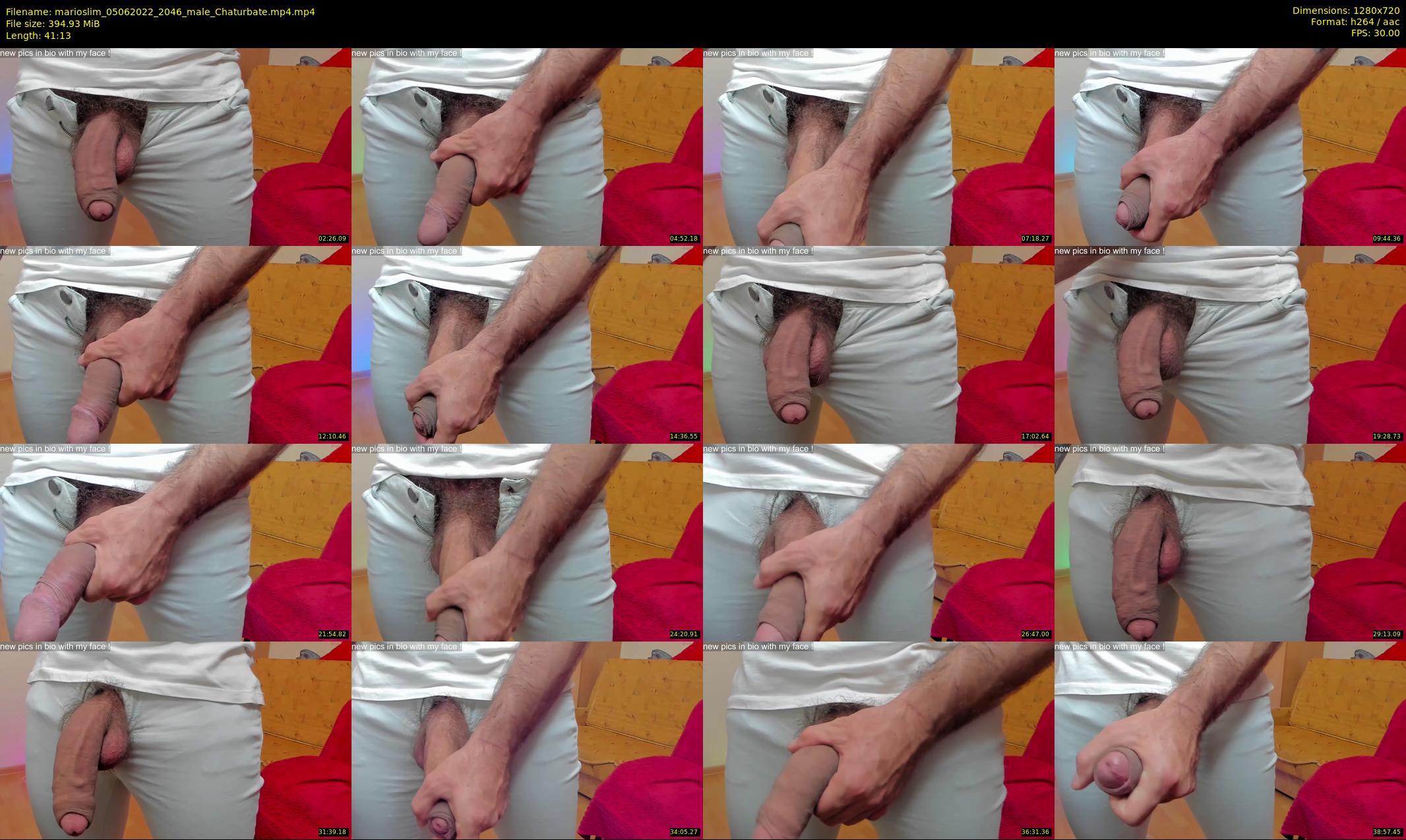 marioslim — 42 minute Chaturbate male cam show recording, 720p, Jun 5, 2022
