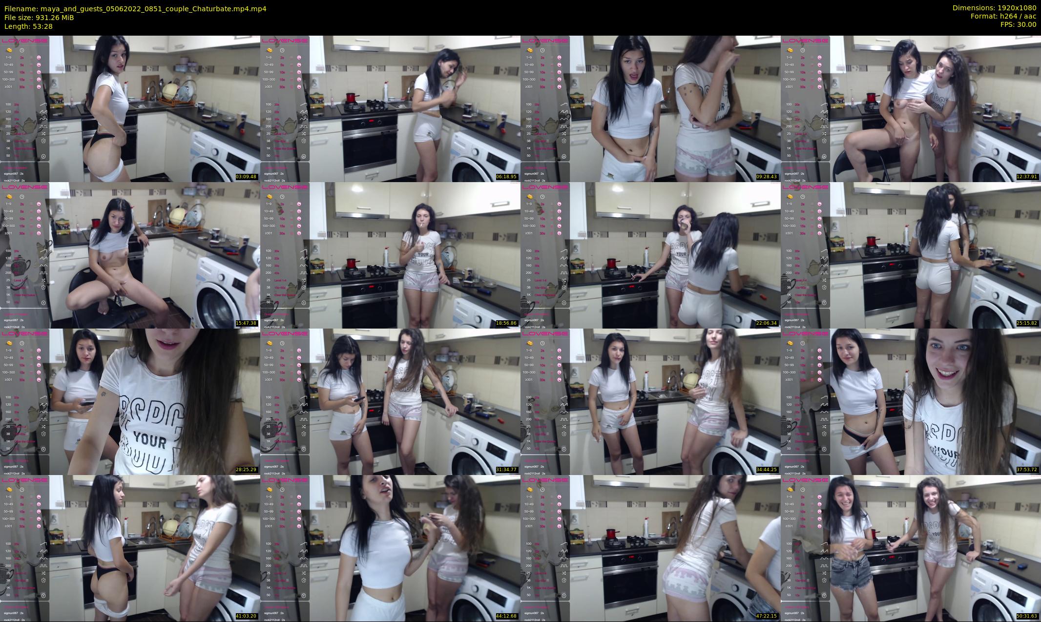 maya_and_guests — 54 minute Chaturbate couple cam show recording, 1080p, Jun 5, 2022