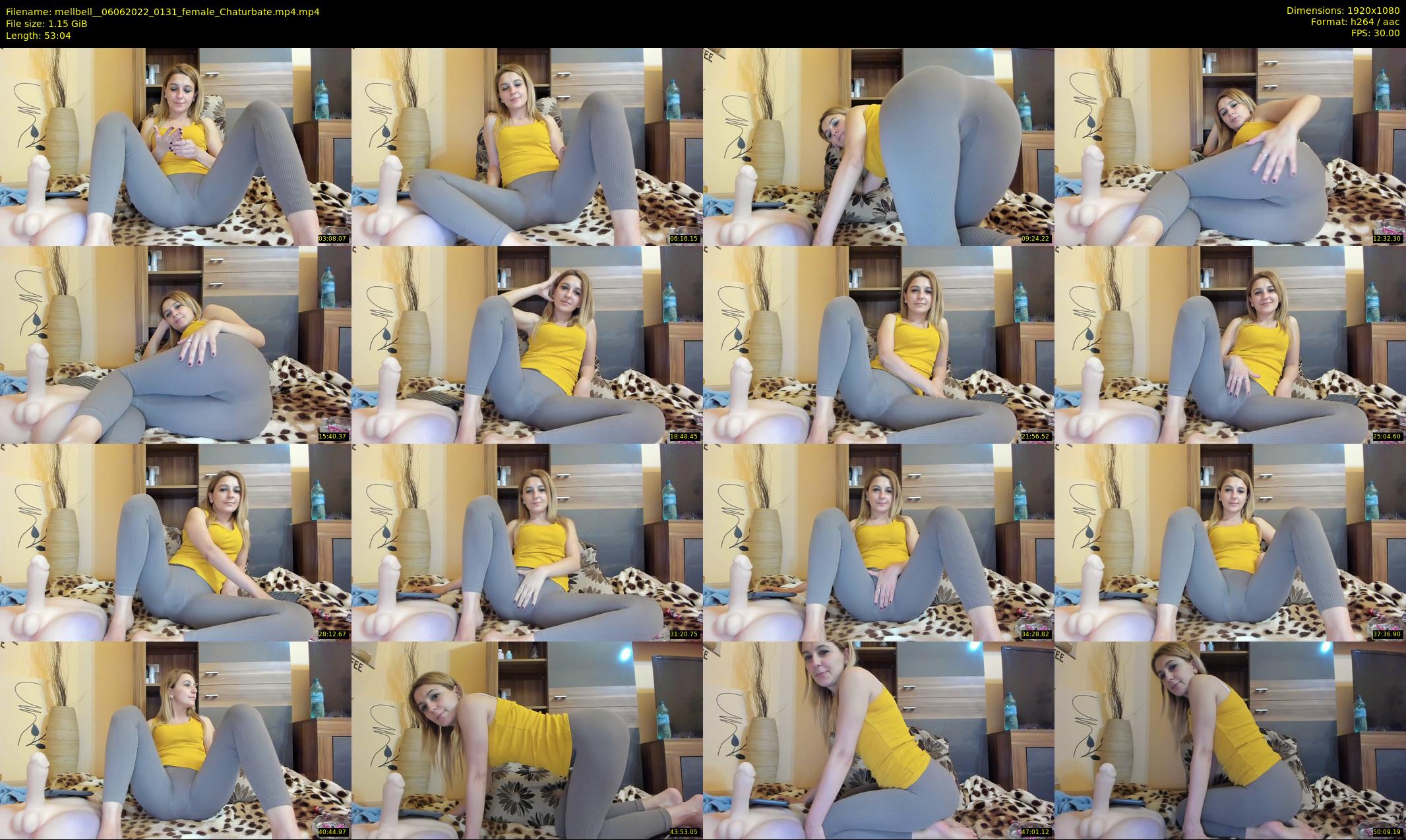mellbell_ — 54 minute Chaturbate female cam show recording, 1080p, Jun 6, 2022