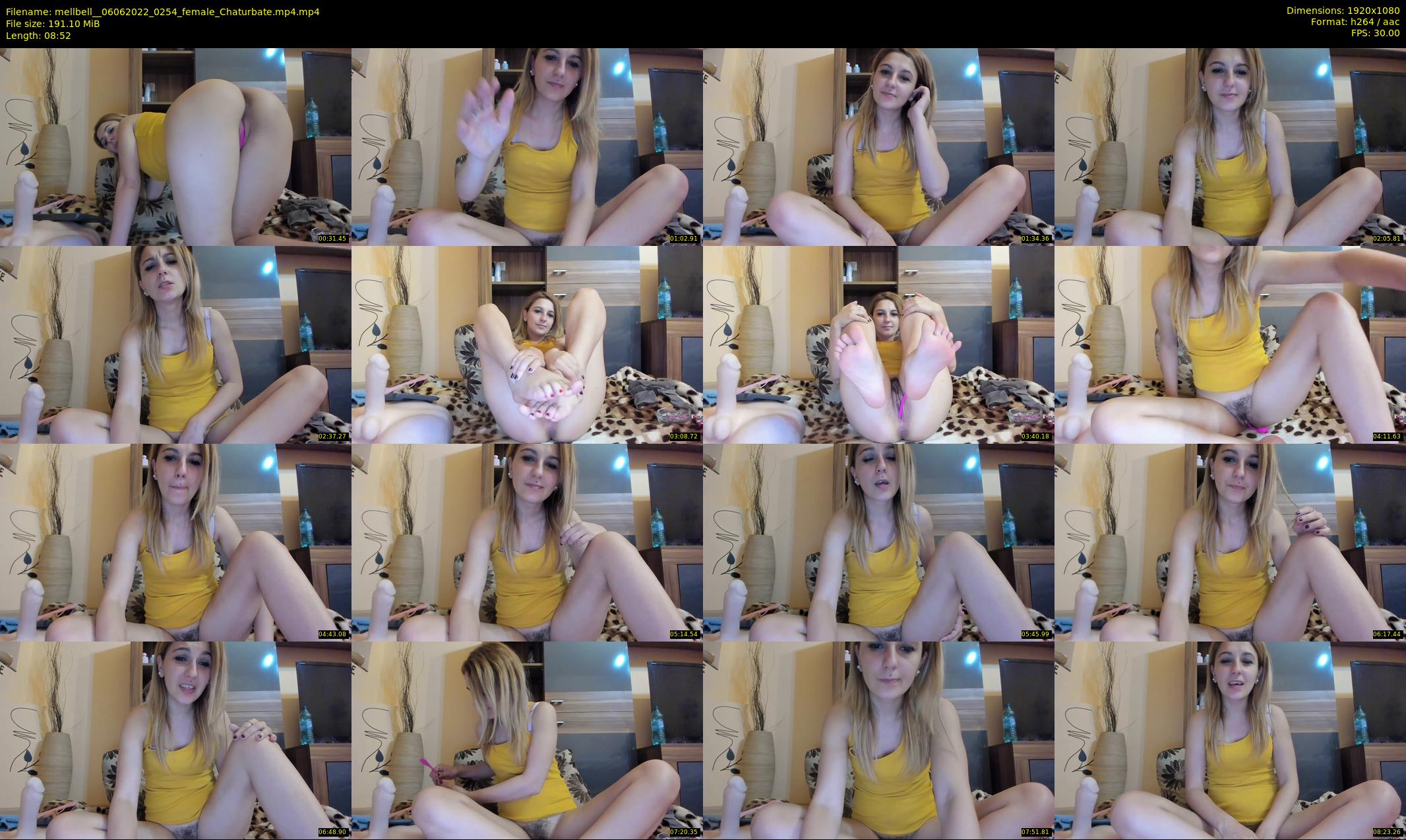mellbell_ — 9 minute Chaturbate female cam show recording, 1080p, Jun 6, 2022