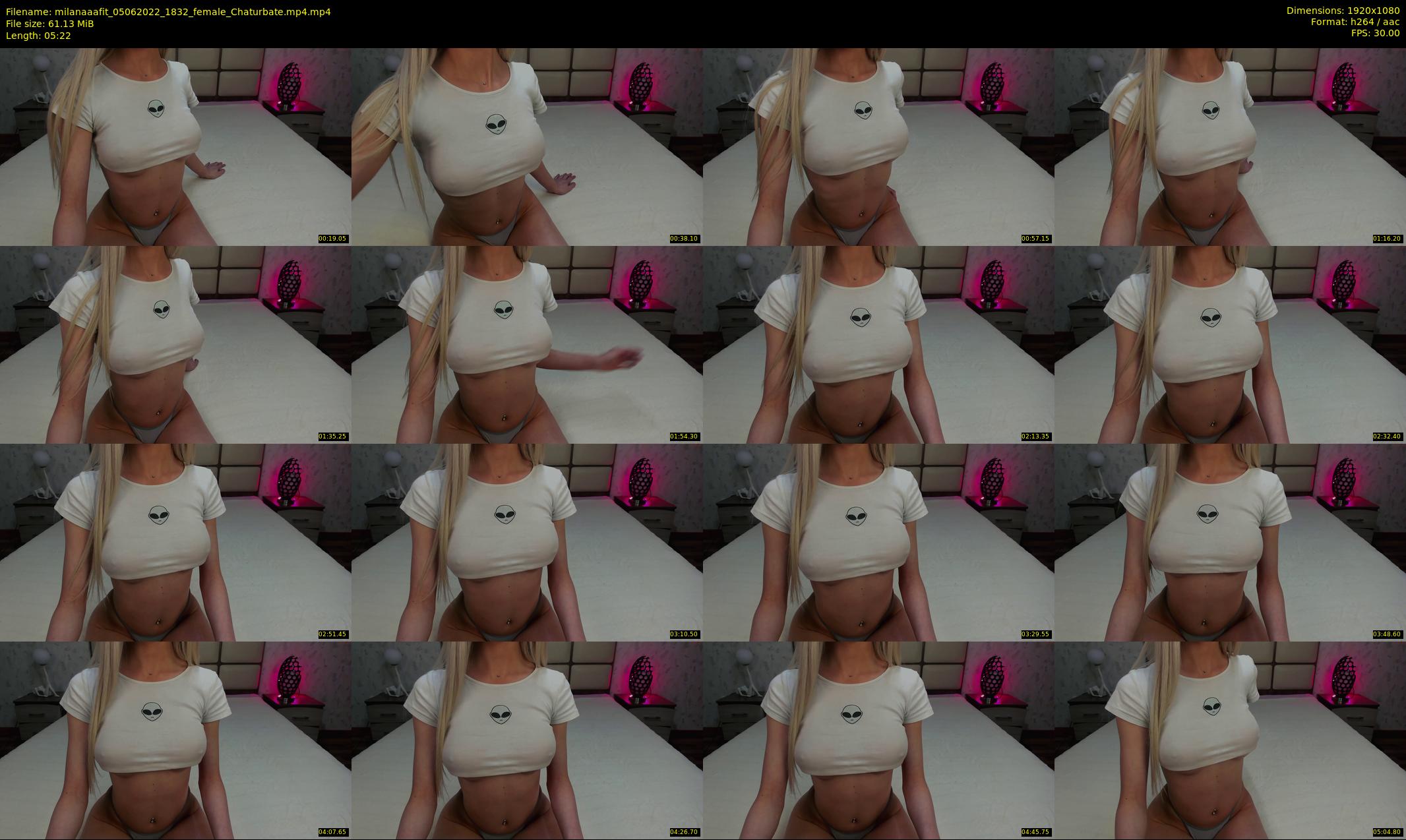 milanaaafit — 6 minute Chaturbate couple cam show recording, 1080p, Jun 5, 2022