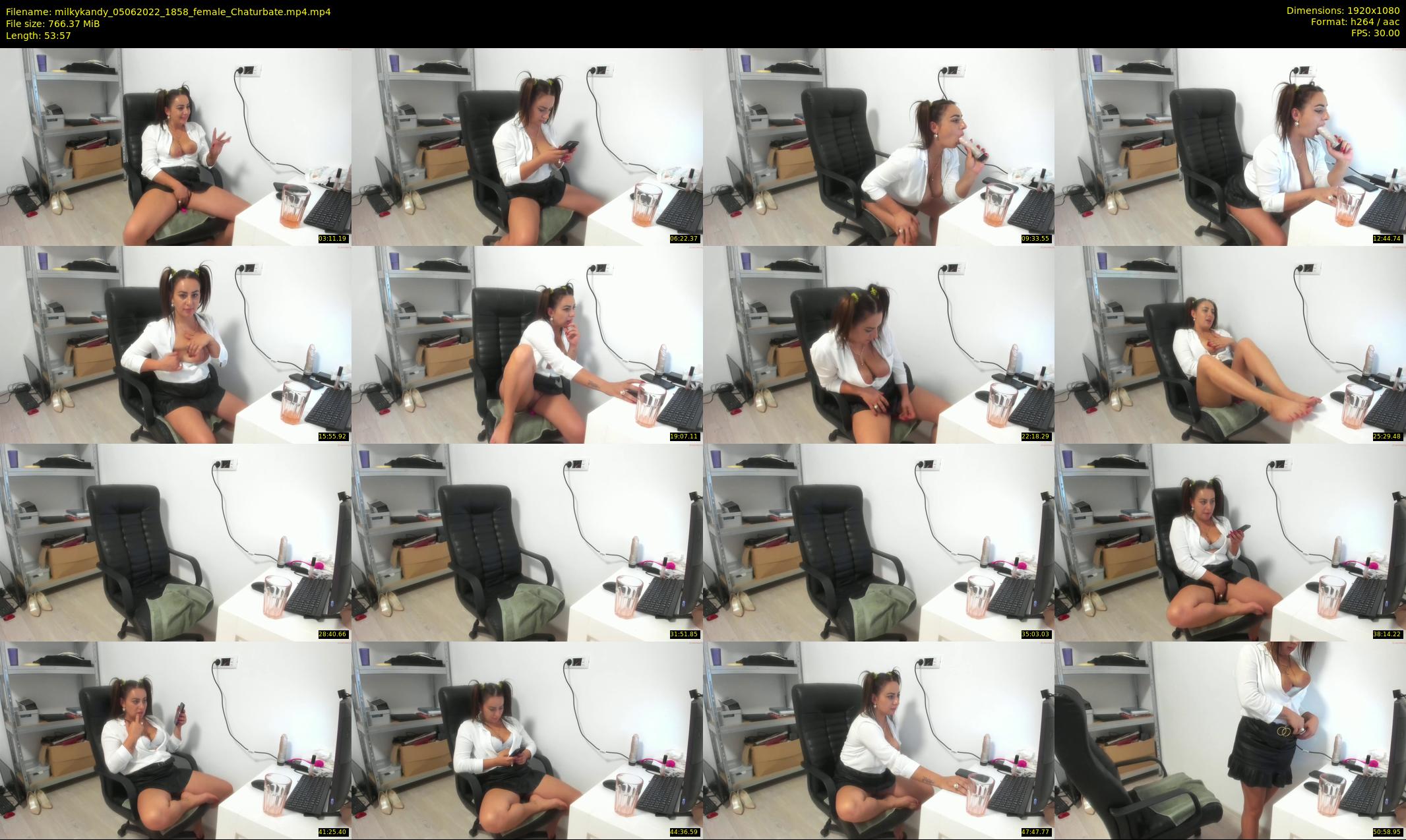 milkykandy — 54 minute Chaturbate female cam show recording, 1080p, Jun 5, 2022