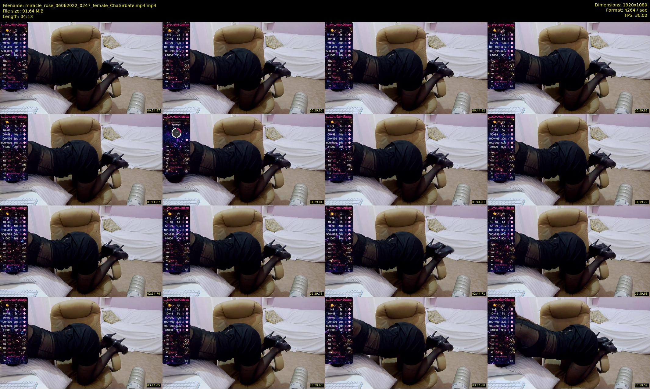 miracle_rose — 5 minute Chaturbate female cam show recording, 1080p, Jun 6, 2022