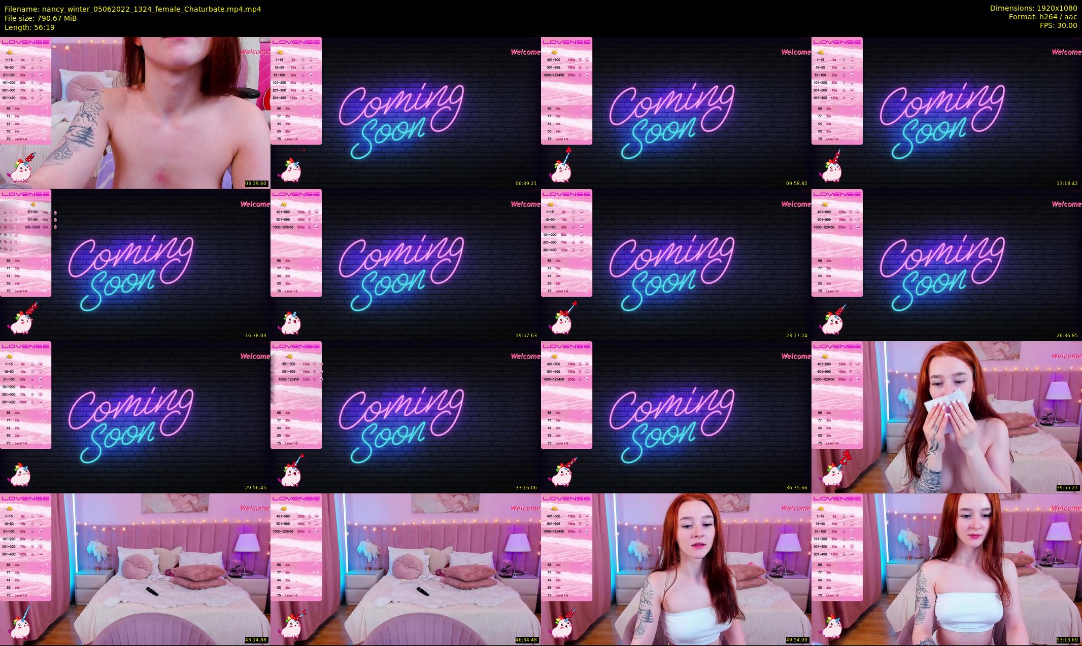 nancy_winter — 57 minute Chaturbate female cam show recording, 1080p, Jun 5, 2022