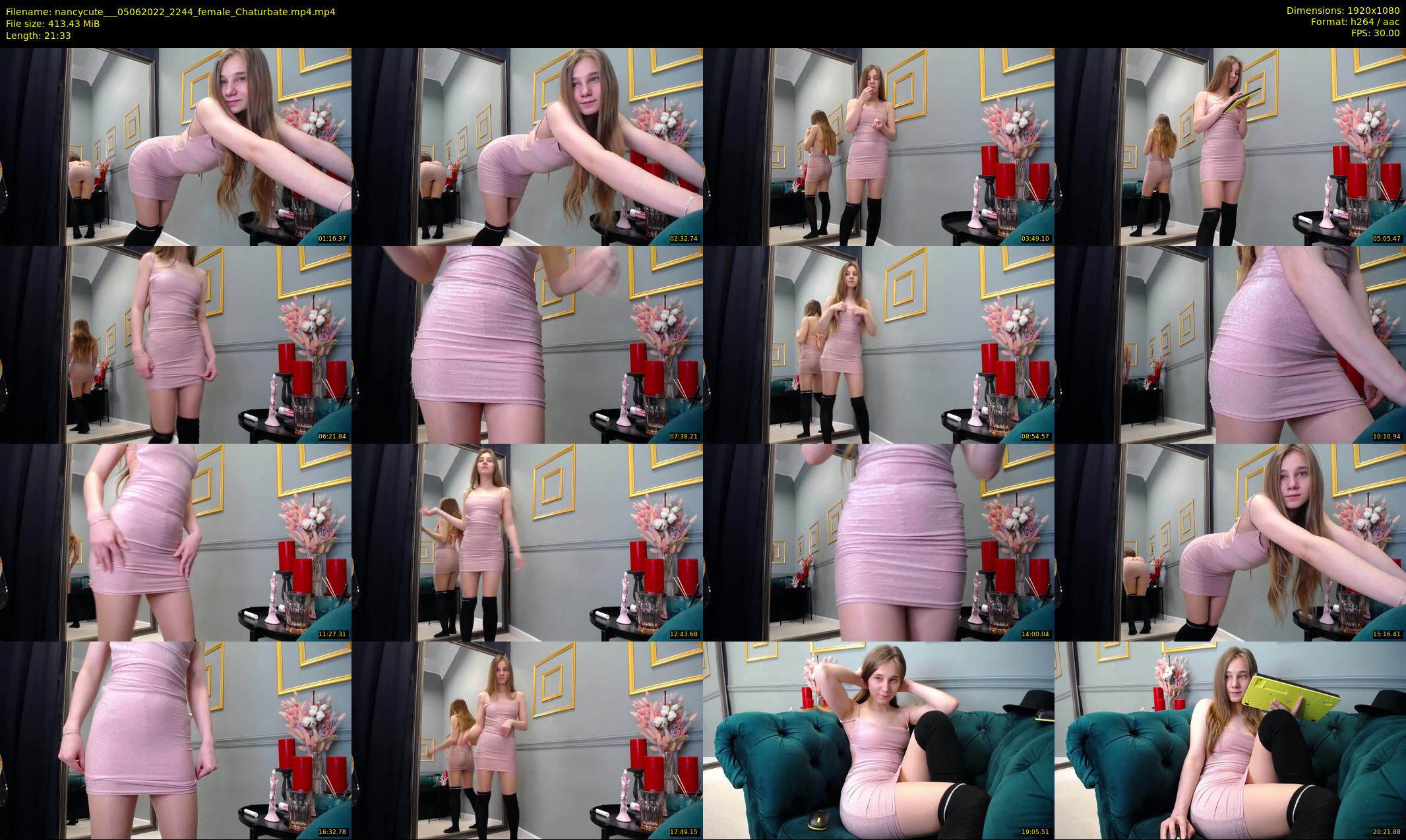 nancycute__ — 22 minute Chaturbate female cam show recording, 1080p, Jun 5, 2022