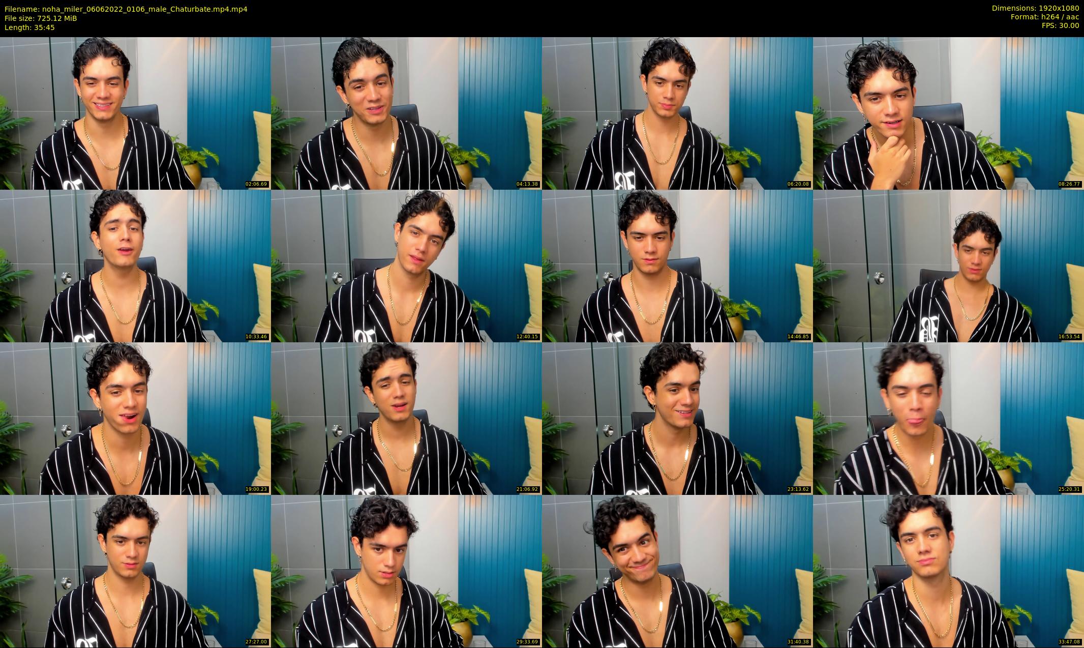noha_miler — 36 minute Chaturbate male cam show recording, 1080p, Jun 6, 2022