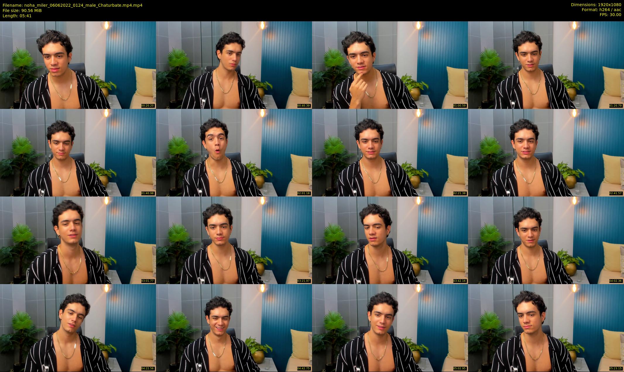 noha_miler — 6 minute Chaturbate male cam show recording, 1080p, Jun 6, 2022