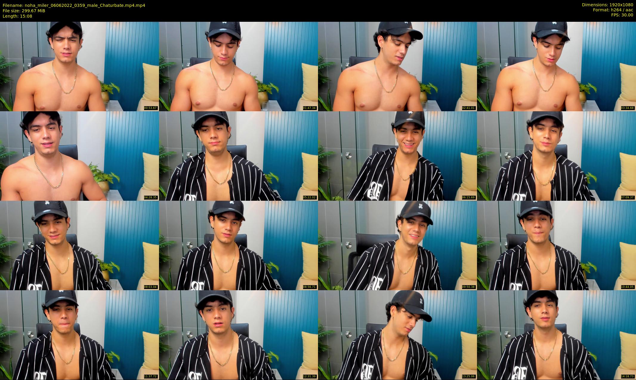 noha_miler — 16 minute Chaturbate male cam show recording, 1080p, Jun 6, 2022