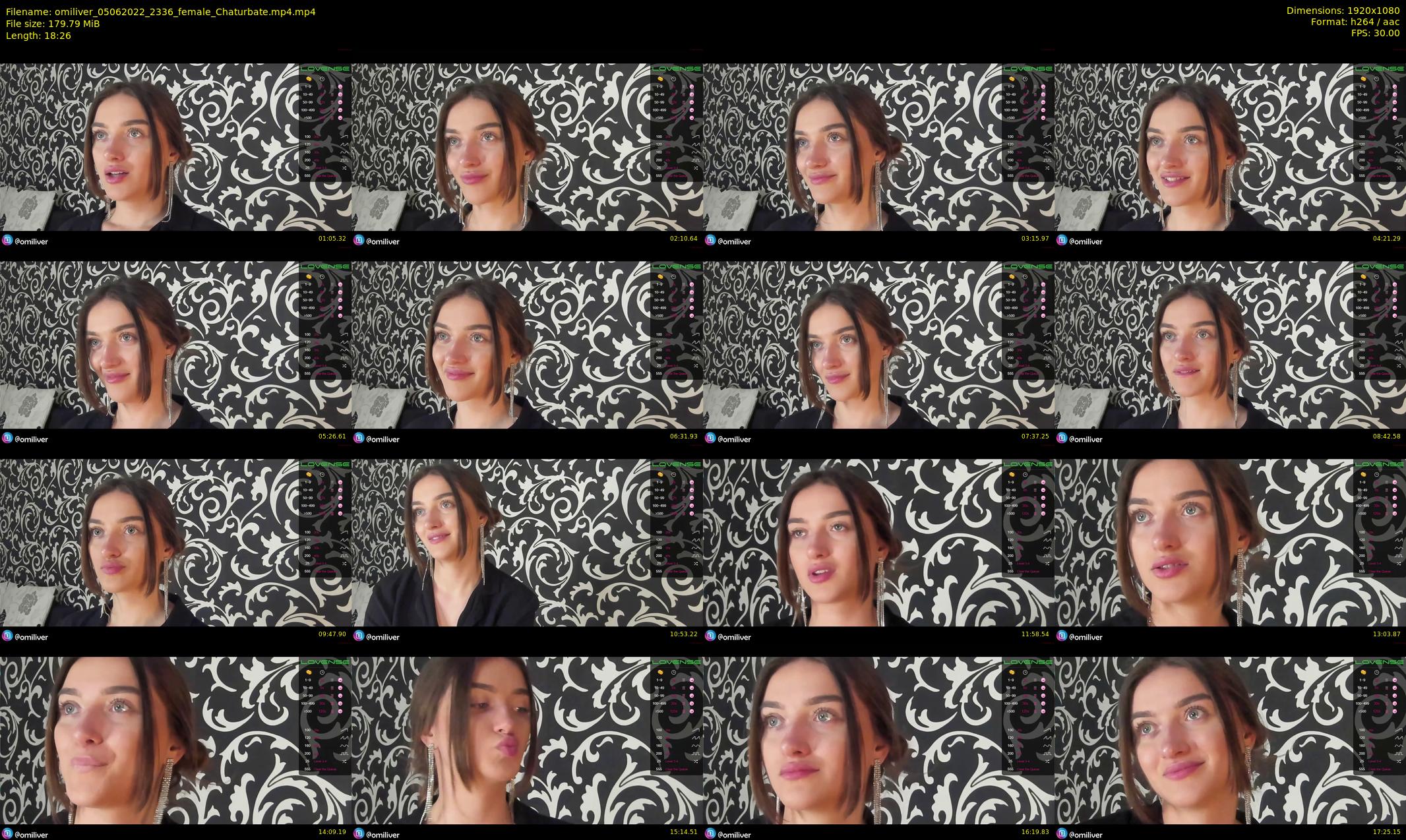 omiliver — 19 minute Chaturbate female cam show recording, 1080p, Jun 5, 2022