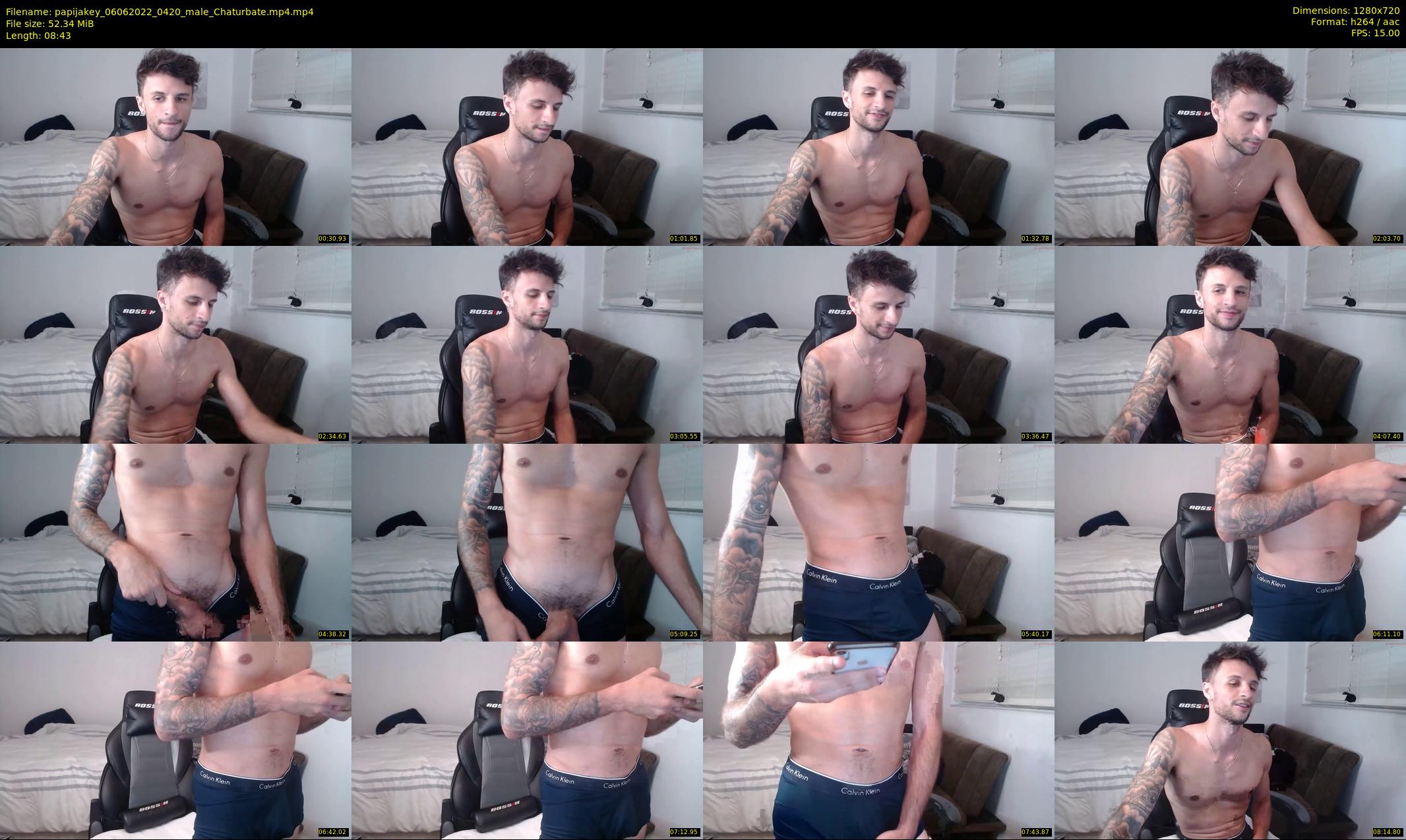 papijakey — 9 minute Chaturbate male cam show recording, 720p, Jun 6, 2022
