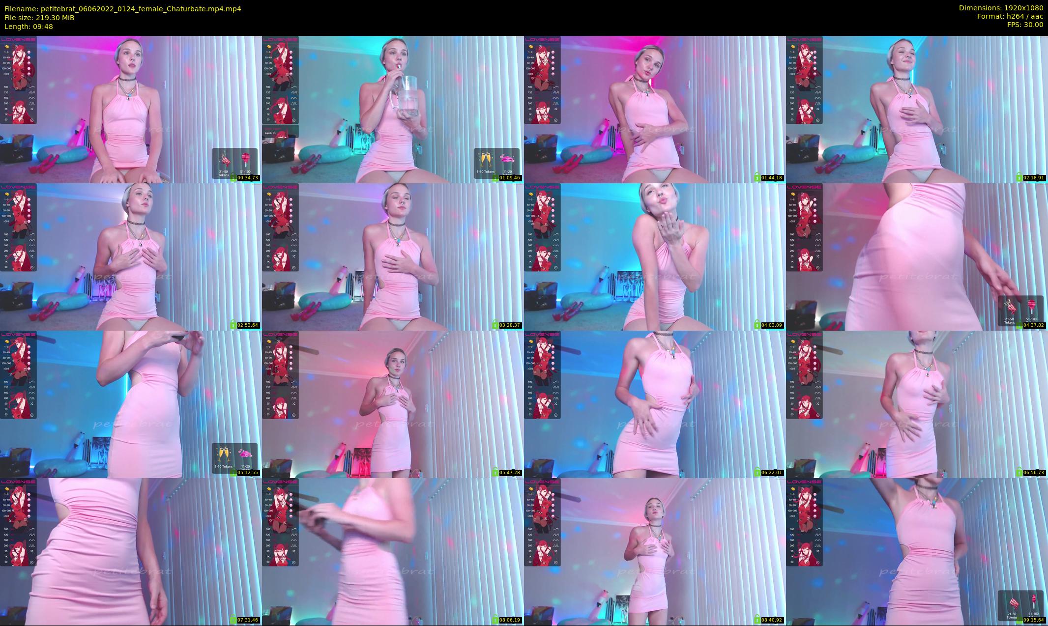 petitebrat — 10 minute Chaturbate female cam show recording, 1080p, Jun 6, 2022