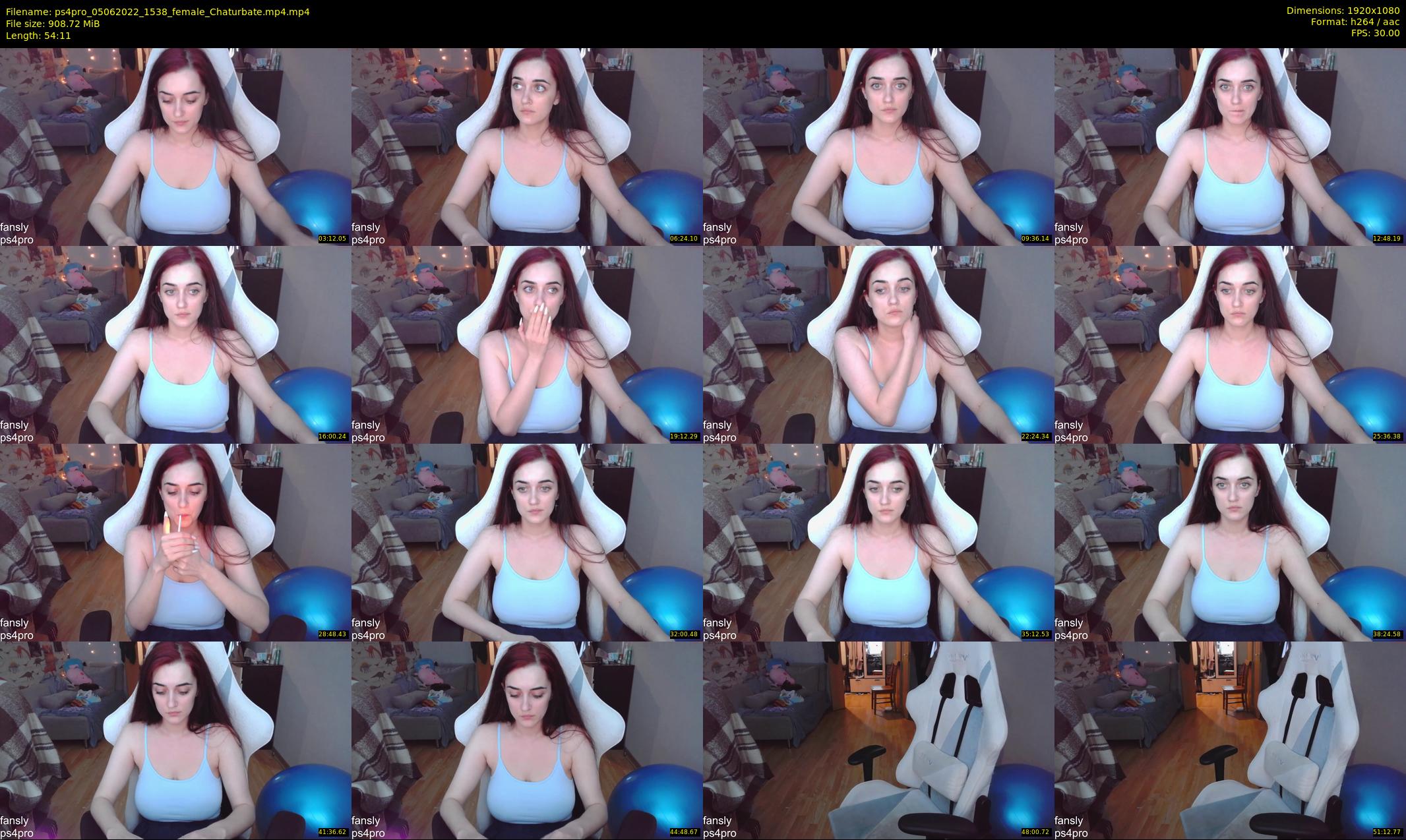 ps4pro — 55 minute Chaturbate female cam show recording, 1080p, Jun 5, 2022