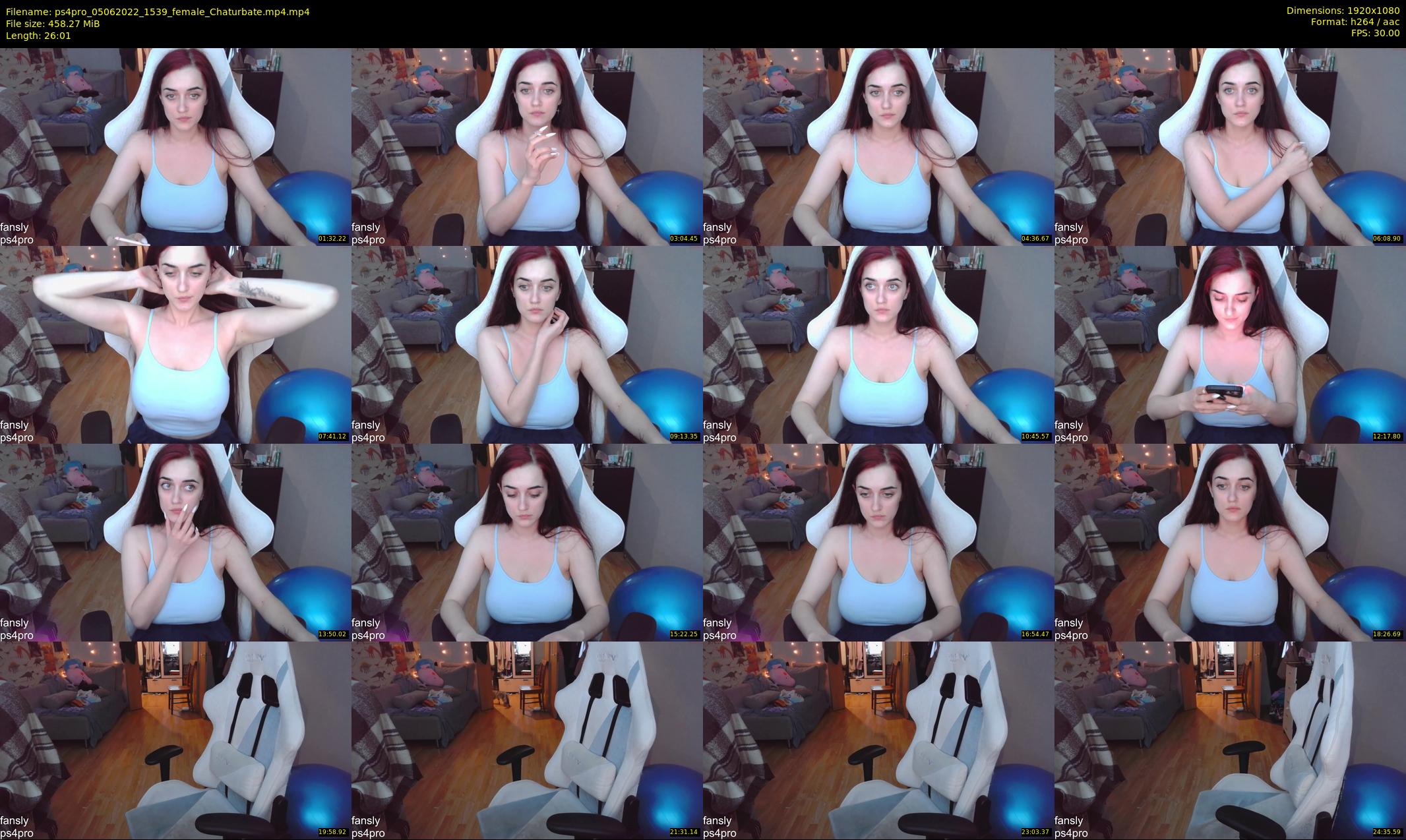 ps4pro — 27 minute Chaturbate female cam show recording, 1080p, Jun 5, 2022