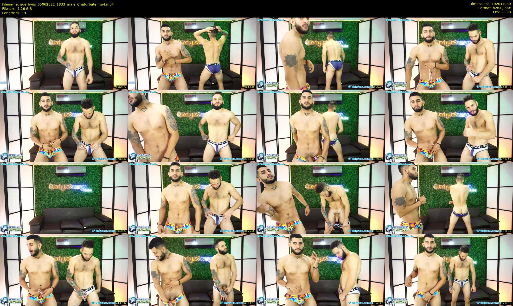 querhyus — 59 minute Chaturbate male cam show recording, 1080p, Jun 5, 2022