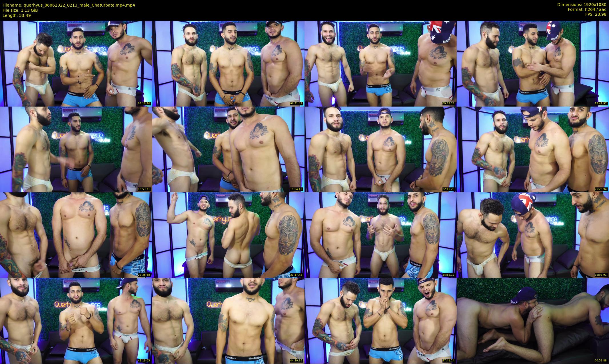 querhyus — 54 minute Chaturbate male cam show recording, 1080p, Jun 6, 2022