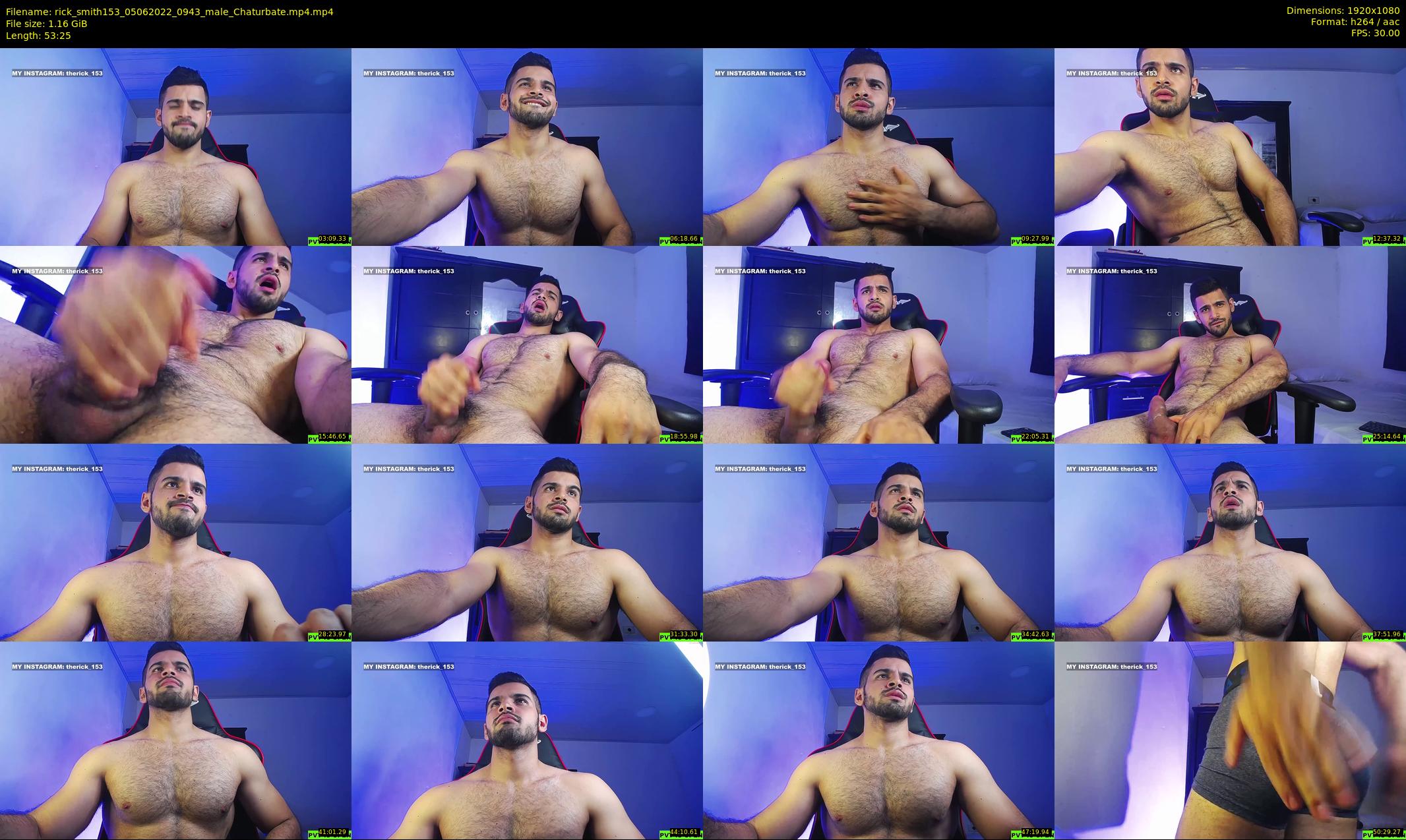 rick_smith153 — 54 minute Chaturbate male cam show recording, 1080p, Jun 5, 2022