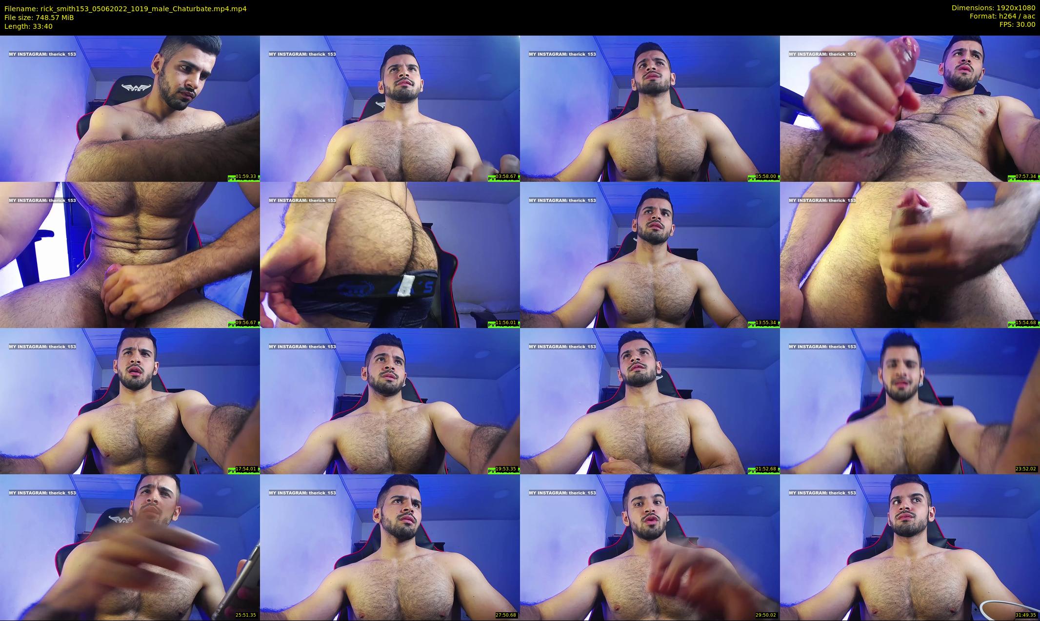rick_smith153 — 34 minute Chaturbate male cam show recording, 1080p, Jun 5, 2022