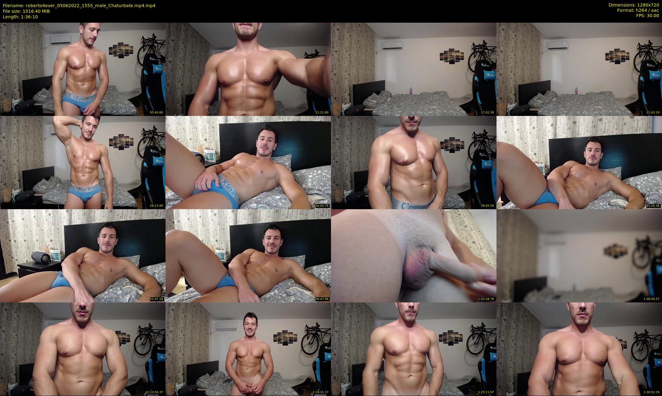 roberto4ever — 97 minute Chaturbate male cam show recording, 720p, Jun 5, 2022