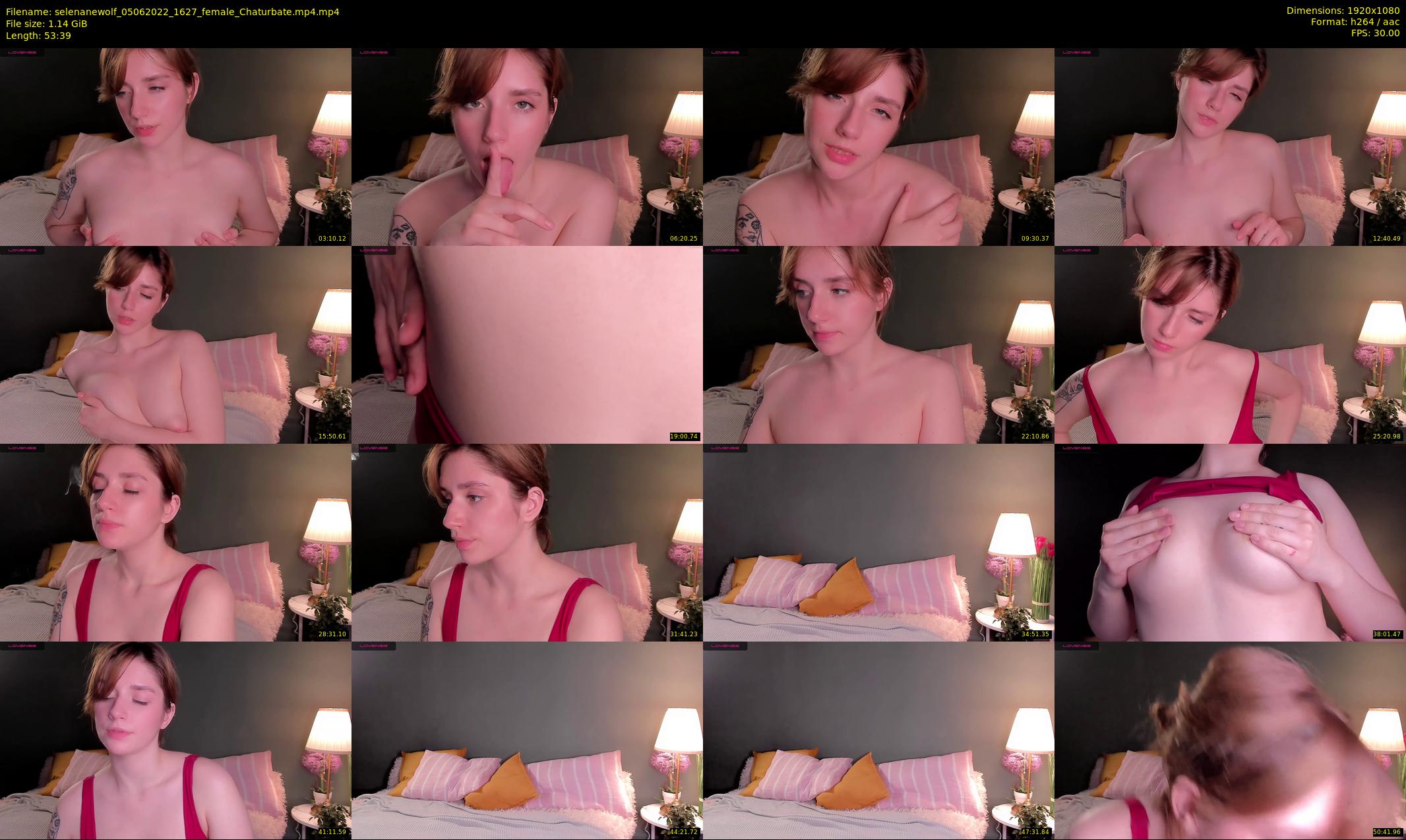 selenanewolf — 54 minute Chaturbate couple cam show recording, 1080p, Jun 5, 2022