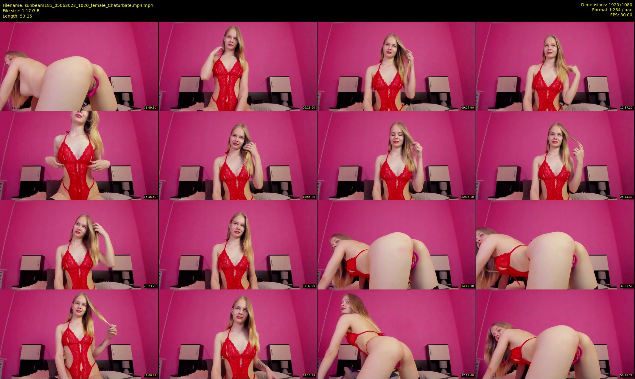 sunbeam181 — 54 minute Chaturbate female cam show recording, 1080p, Jun 5, 2022