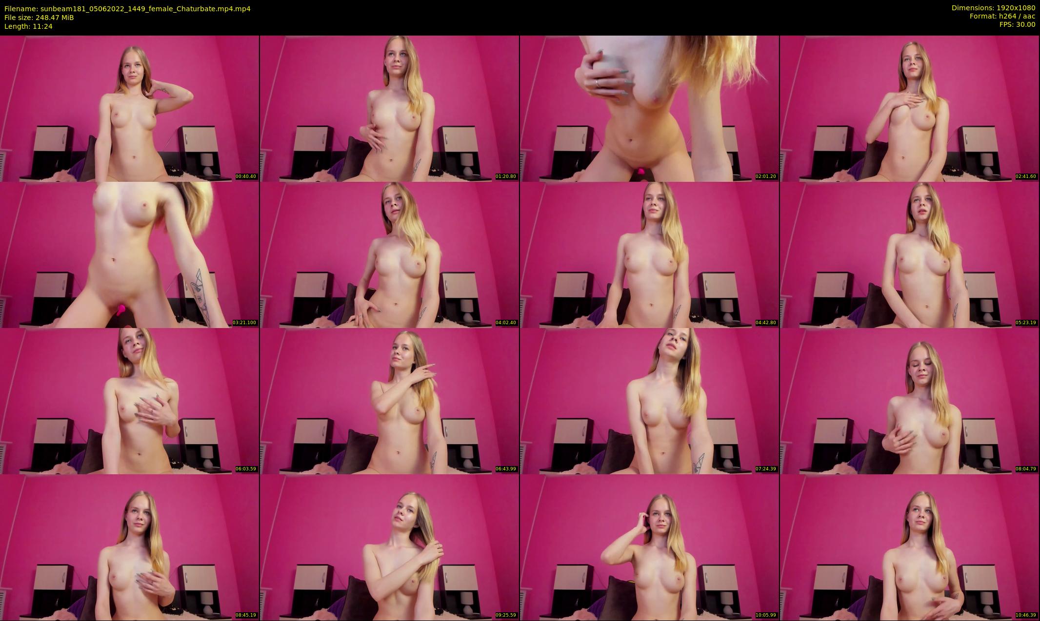 sunbeam181 — 12 minute Chaturbate female cam show recording, 1080p, Jun 5, 2022