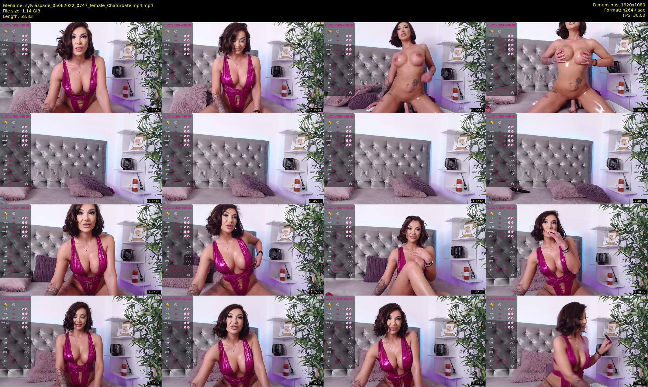 sylviaspade — 59 minute Chaturbate female cam show recording, 1080p, Jun 5, 2022