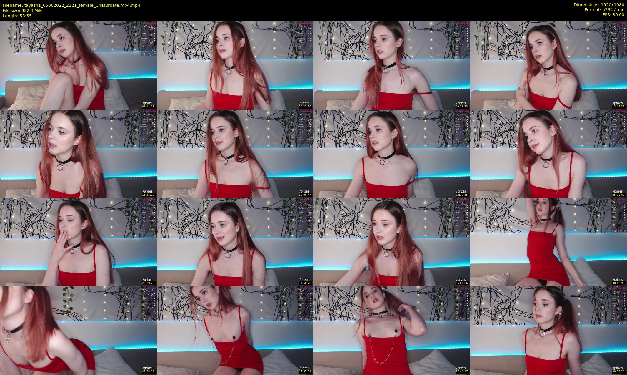 tayasha — 54 minute Chaturbate female cam show recording, 1080p, Jun 5, 2022