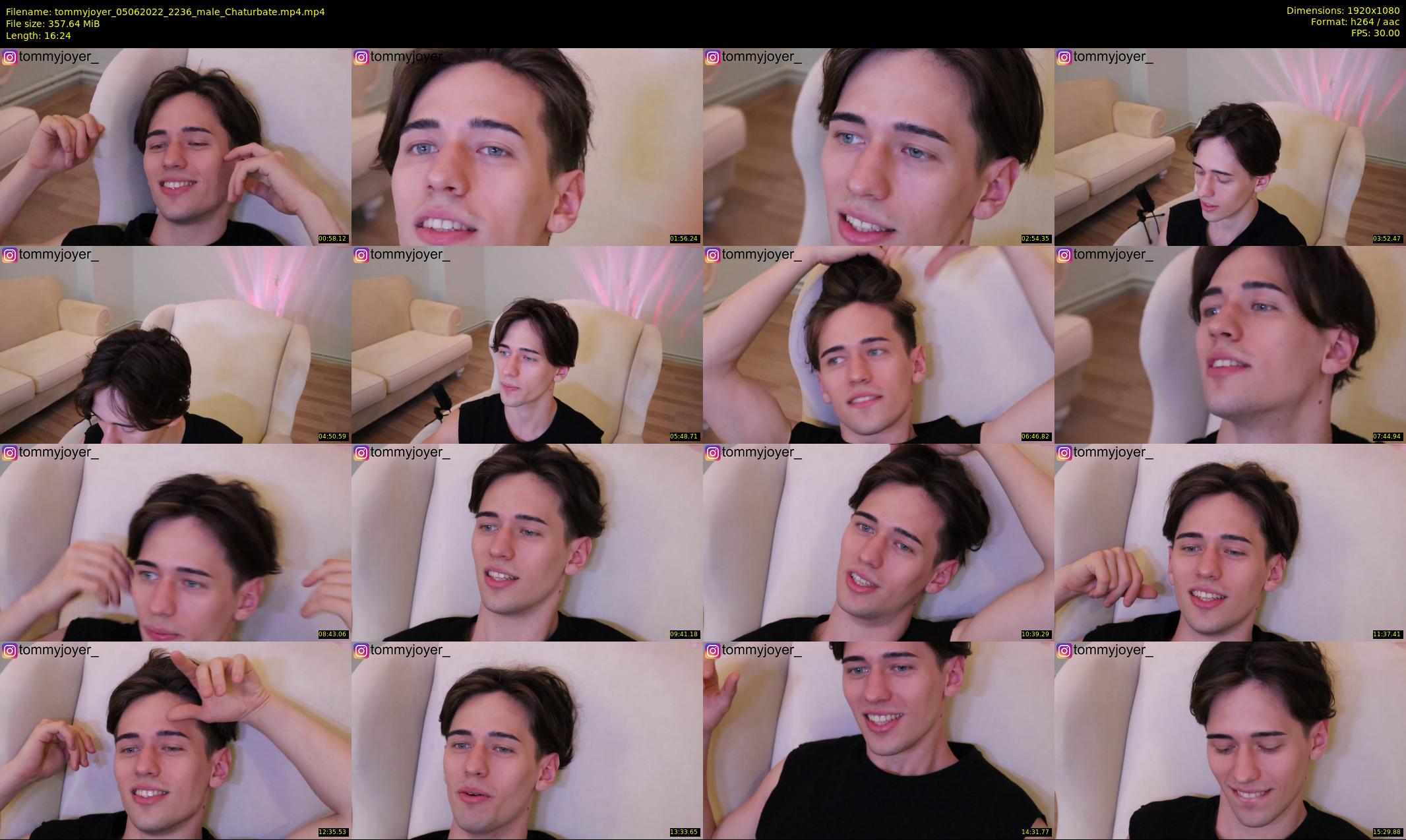 tommyjoyer — 17 minute Chaturbate male cam show recording, 1080p, Jun 5, 2022