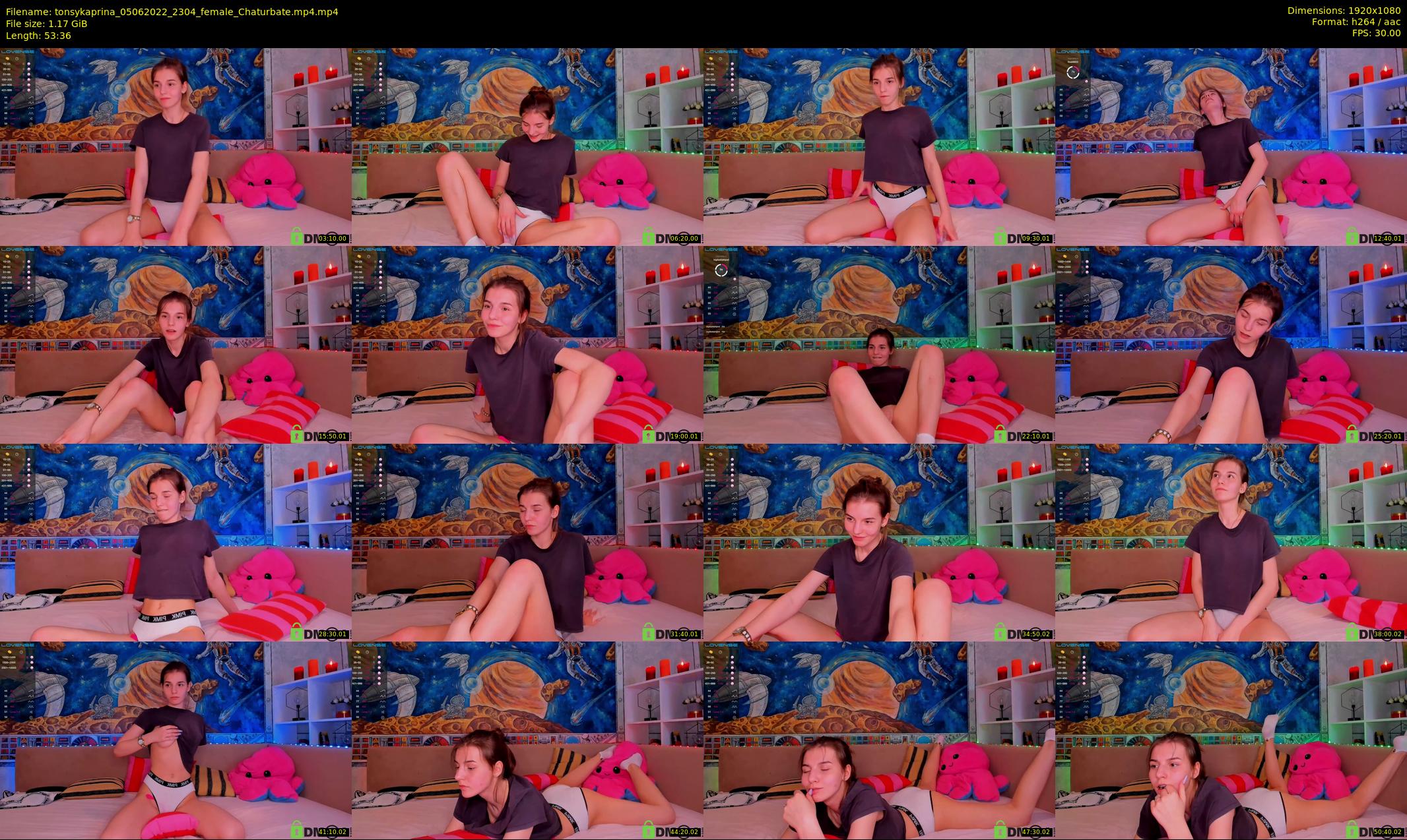 tonsykaprina — 54 minute Chaturbate couple cam show recording, 1080p, Jun 5, 2022