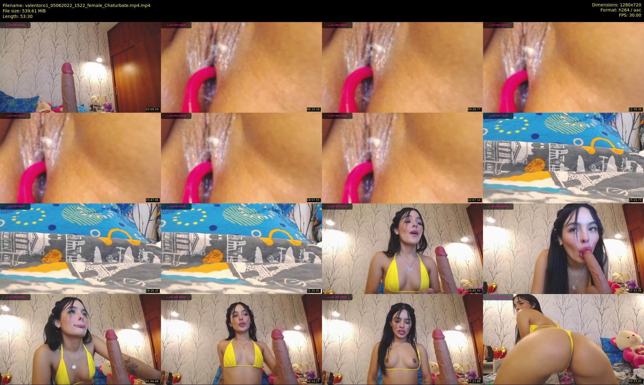 valentoro1 — 54 minute Chaturbate female cam show recording, 720p, Jun 5, 2022