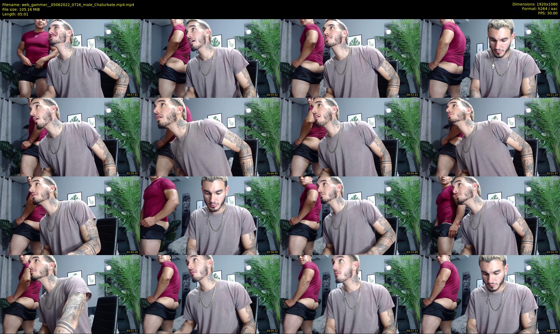 web_gammer_ — 6 minute Chaturbate male cam show recording, 1080p, Jun 5, 2022