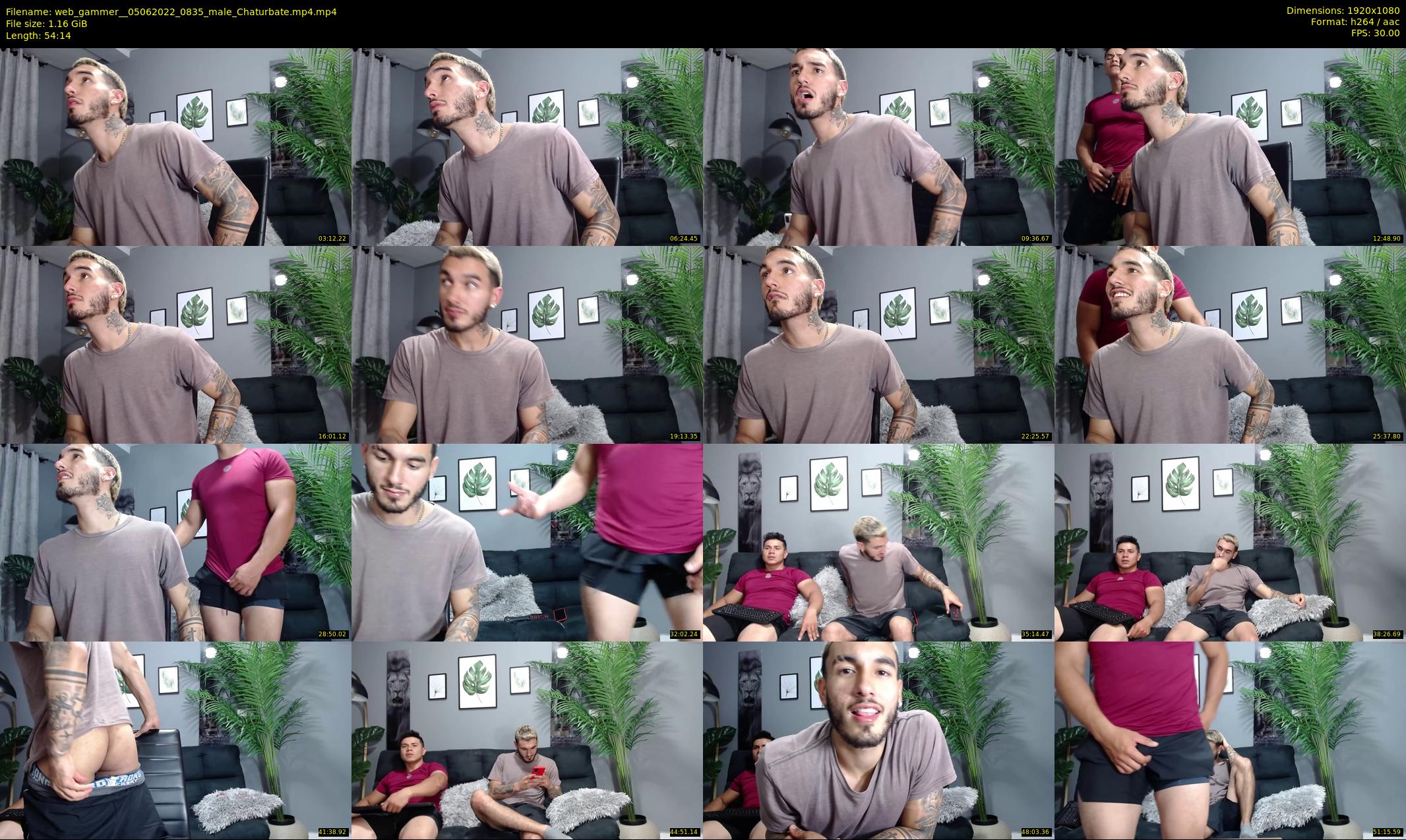 web_gammer_ — 55 minute Chaturbate male cam show recording, 1080p, Jun 5, 2022