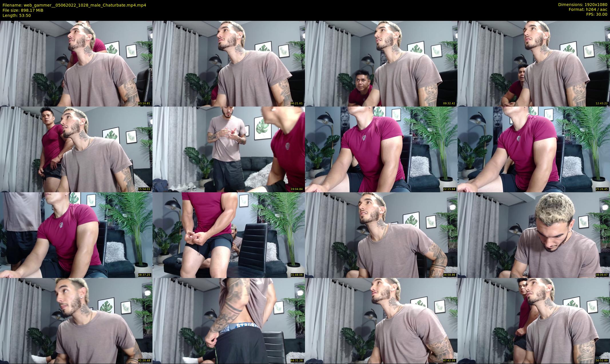 web_gammer_ — 54 minute Chaturbate male cam show recording, 1080p, Jun 5, 2022