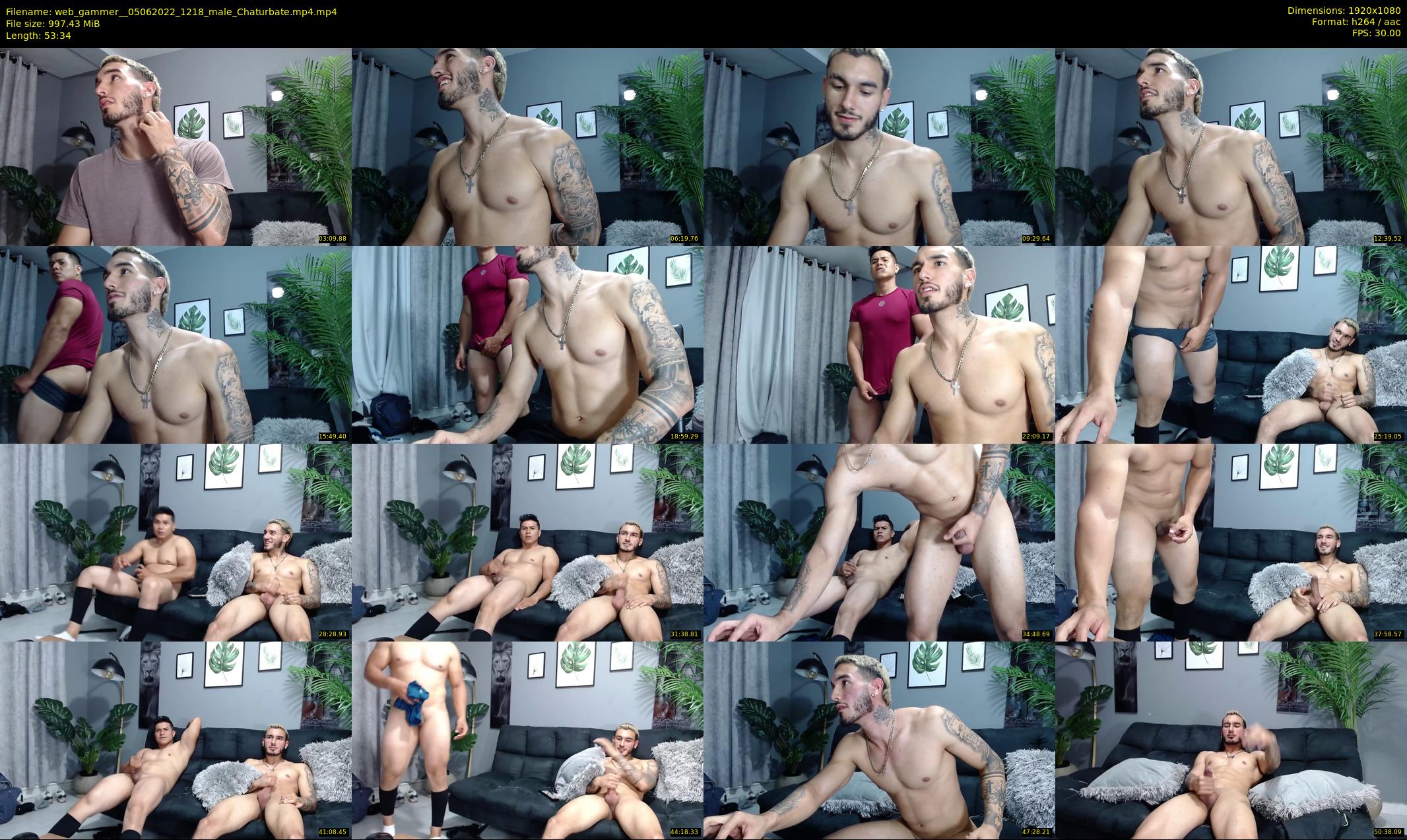 web_gammer_ — 54 minute Chaturbate male cam show recording, 1080p, Jun 5, 2022