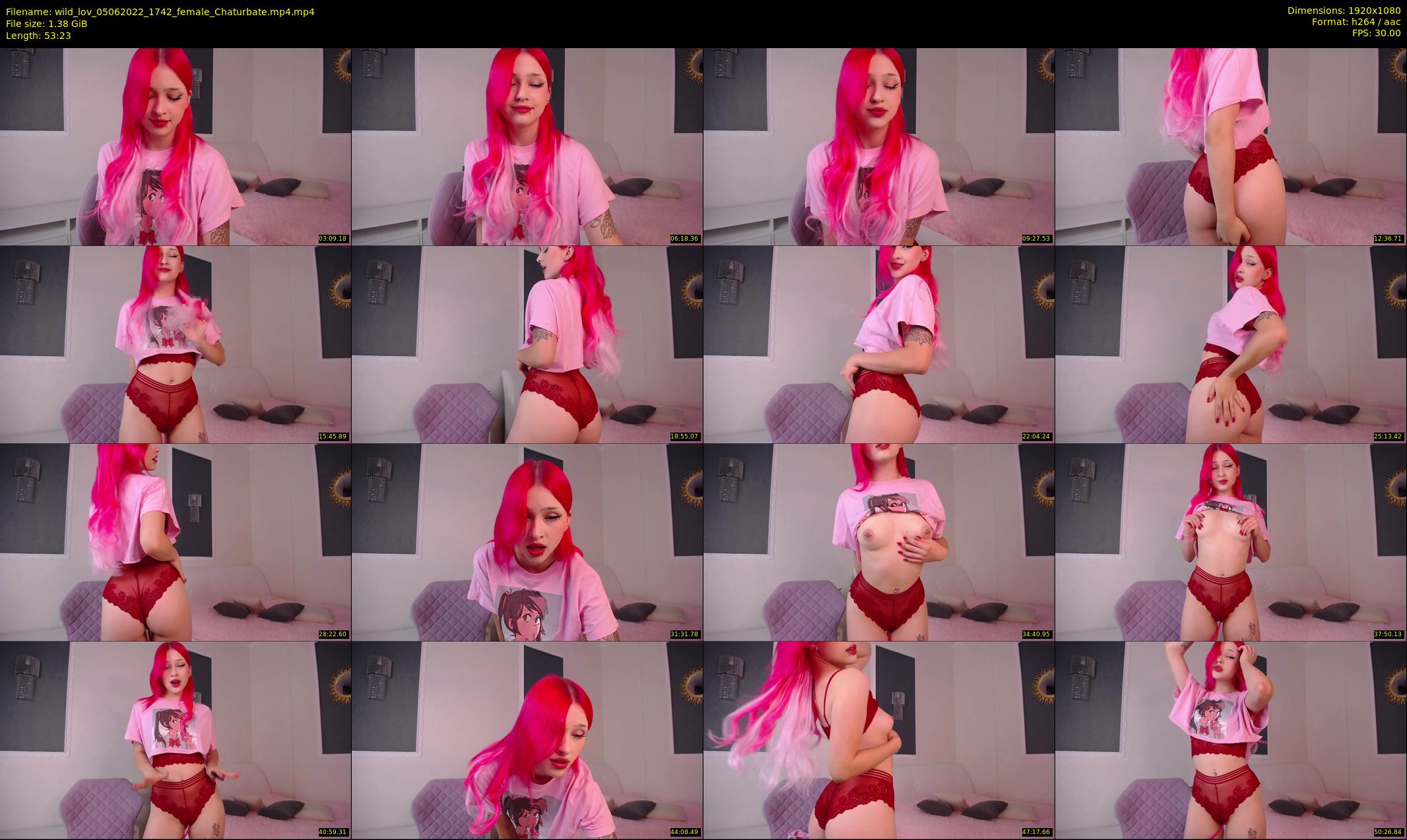 wild_lov — 54 minute Chaturbate female cam show recording, 1080p, Jun 5, 2022