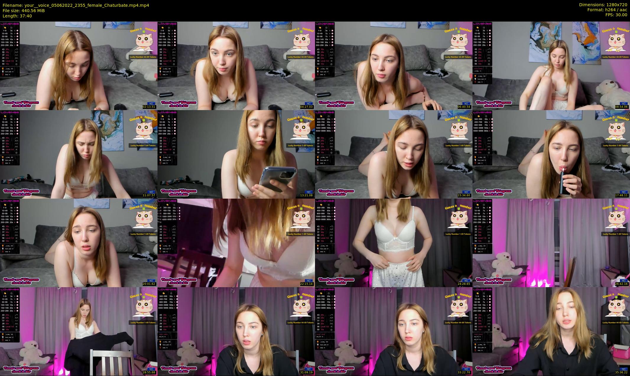 your__voice — 38 minute Chaturbate female cam show recording, 720p, Jun 5, 2022