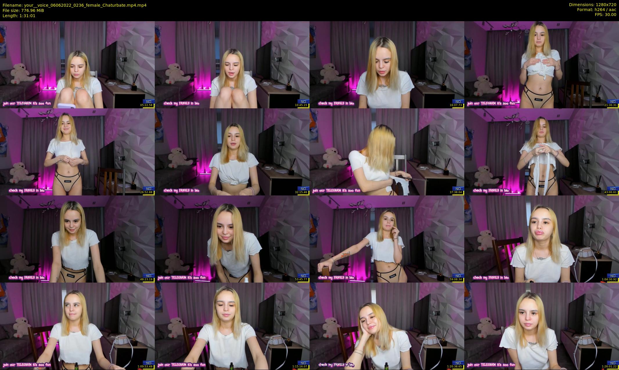your__voice — 92 minute Chaturbate female cam show recording, 720p, Jun 6, 2022