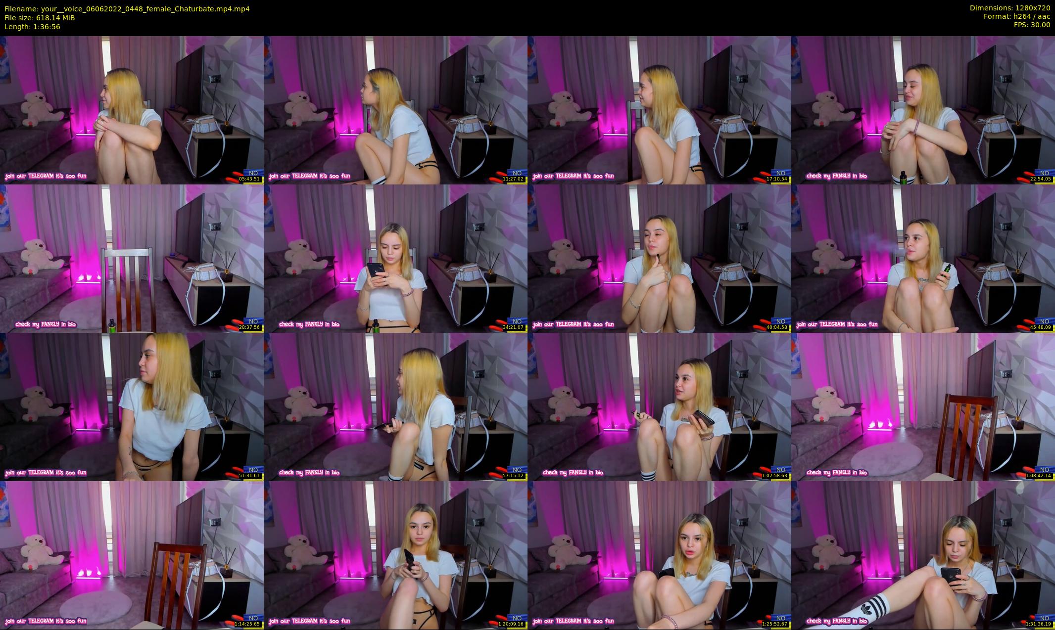 your__voice — 97 minute Chaturbate female cam show recording, 720p, Jun 6, 2022