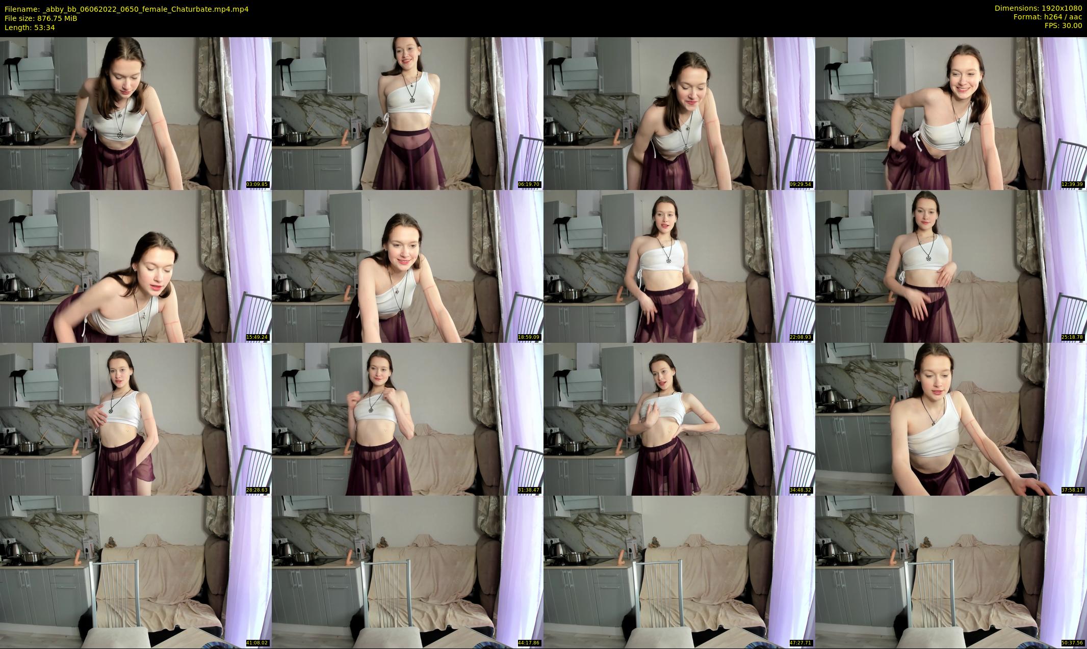 _abby_bb — 54 minute Chaturbate female cam show recording, 1080p, Jun 6, 2022