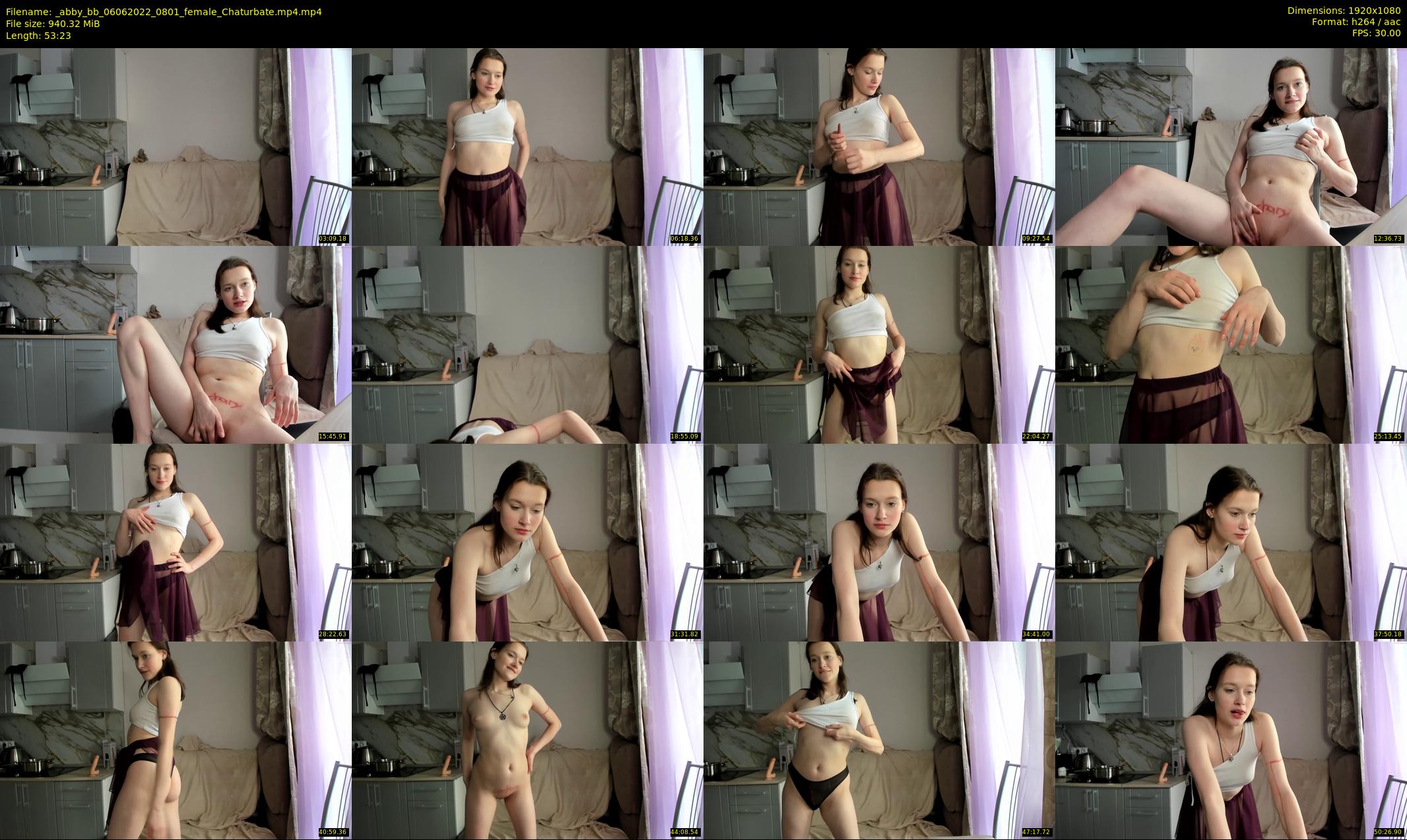 _abby_bb — 54 minute Chaturbate female cam show recording, 1080p, Jun 6, 2022