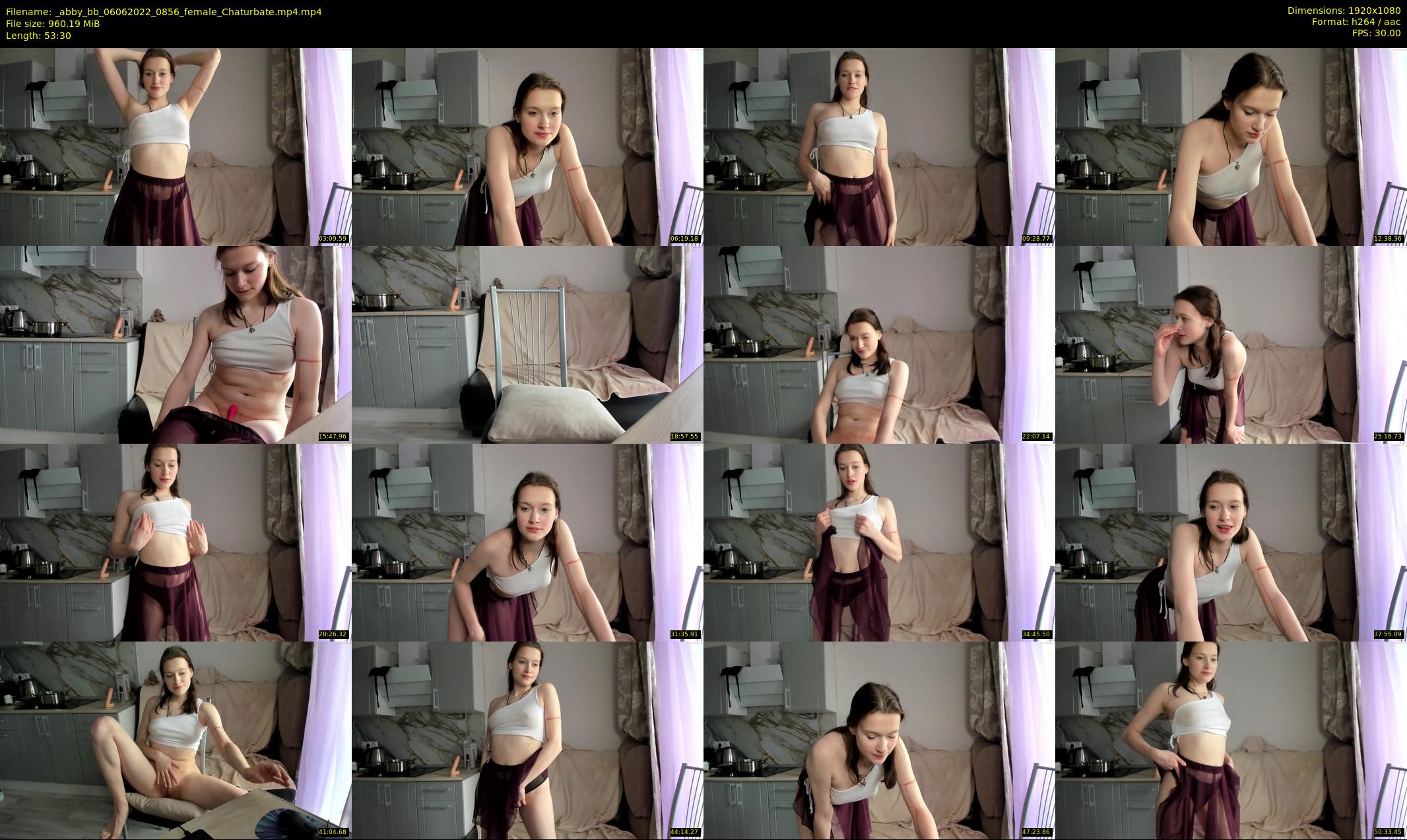 _abby_bb — 54 minute Chaturbate female cam show recording, 1080p, Jun 6, 2022