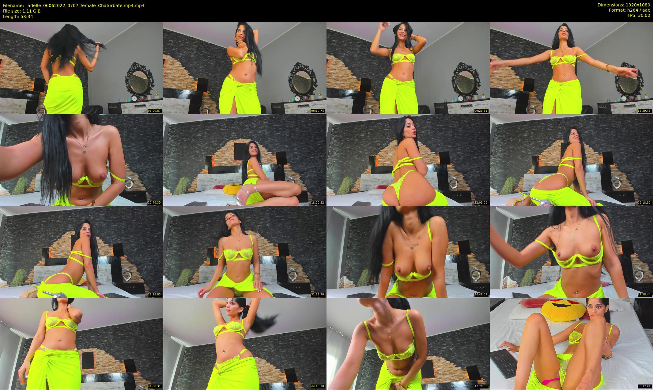 _adelle — 54 minute Chaturbate female cam show recording, 1080p, Jun 6, 2022